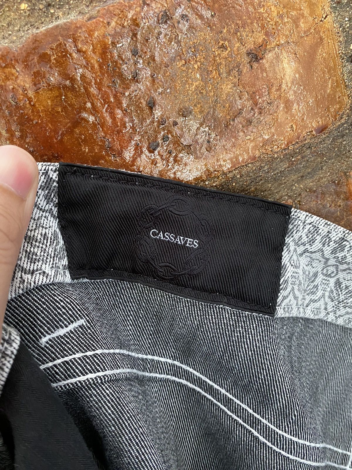 Beams Plus × Engineered Garments Cassaves Japan native printed pants Size US 31 - 11 Thumbnail