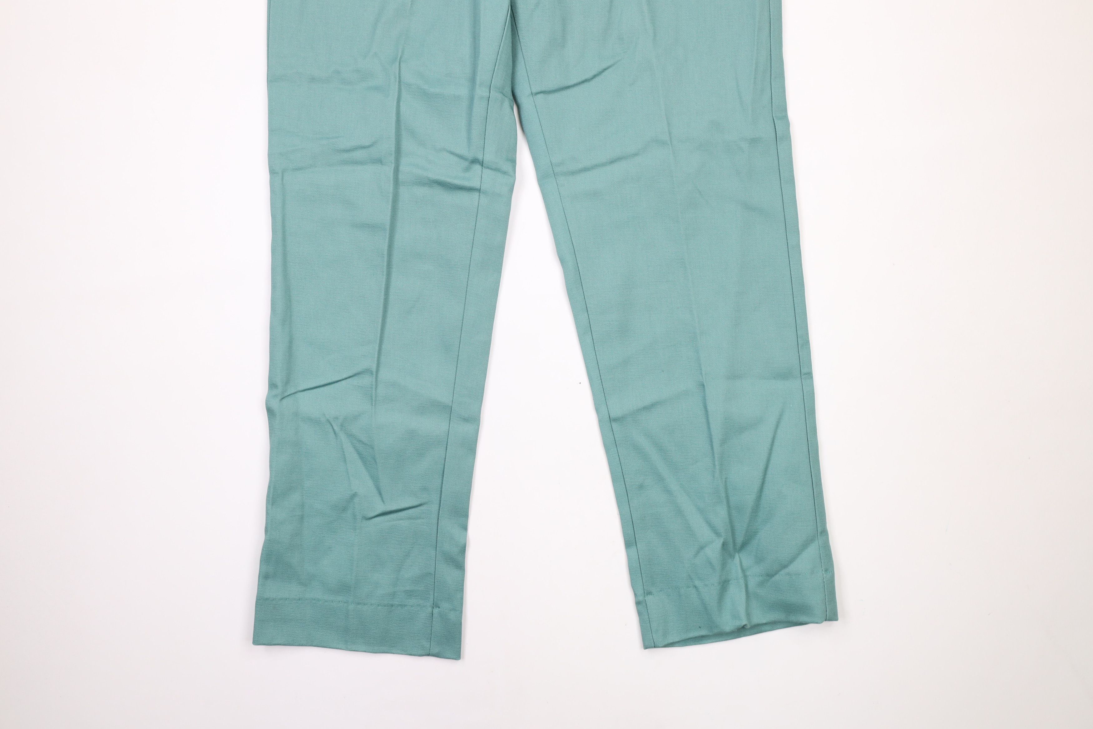 Vintage New Bulwark FR Fire Resistant Cotton Twill Work Pants Green Size US 33 - 4 Thumbnail