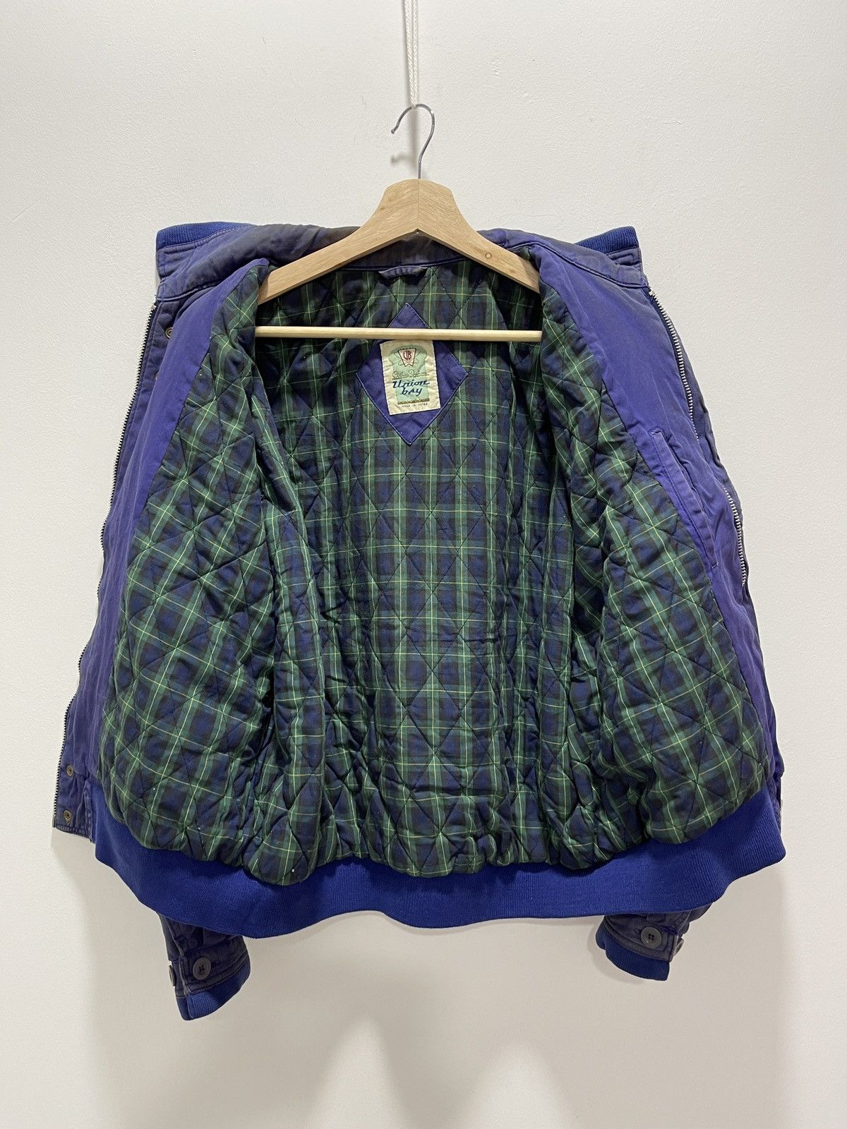 Japanese Brand × UNIONBAY VINTAGE UNION BAY BOMBER STYLE JACKET DISTRESSED Size US M / EU 48-50 / 2 - 8 Thumbnail