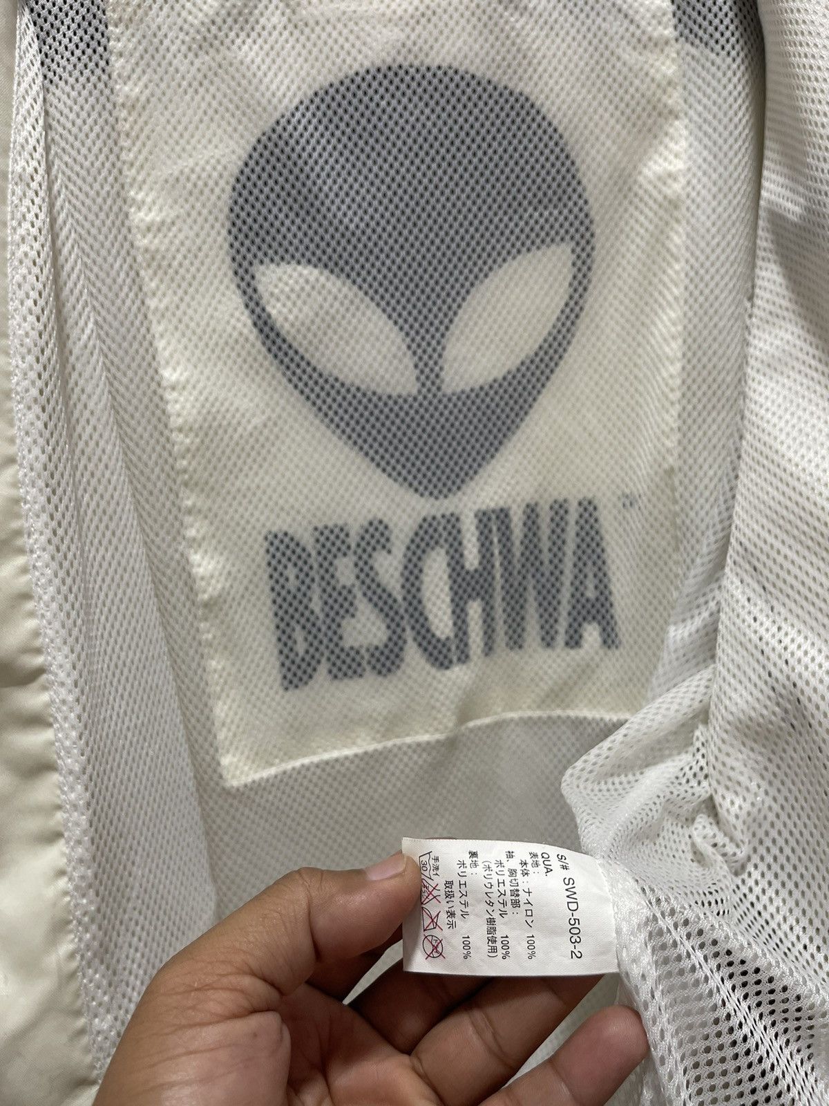 Japanese Brand × Vintage VINTAGE BESCHEWA LIKE ALLIEN LOGO LIGHT JACKET Size US M / EU 48-50 / 2 - 13 Thumbnail