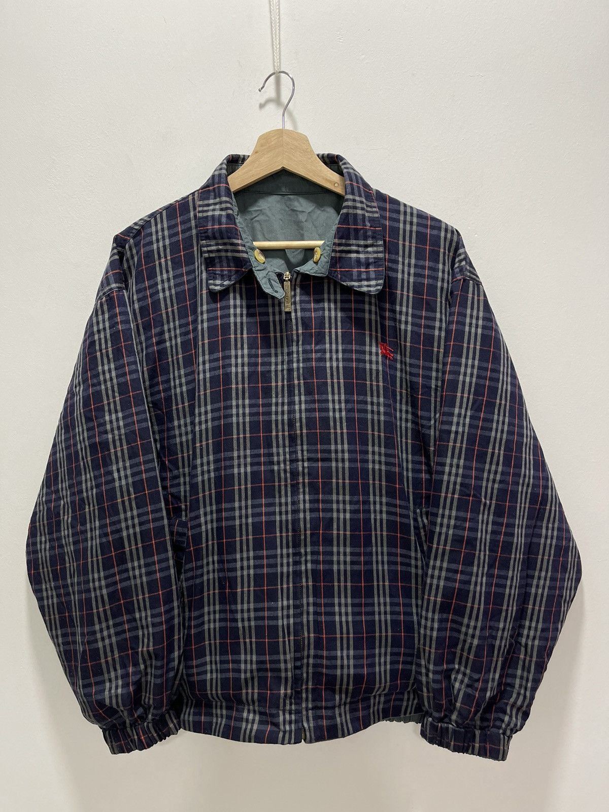 Burberry BURBERRY NOVA CHECK RIVERSIBLE BOMBER JACKET Size US L / EU 52-54 / 3 - 2 Thumbnail