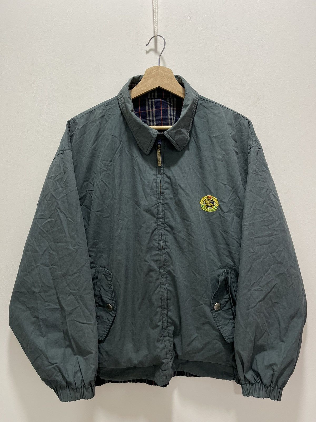 Burberry BURBERRY NOVA CHECK RIVERSIBLE BOMBER JACKET Size US L / EU 52-54 / 3 - 8 Thumbnail