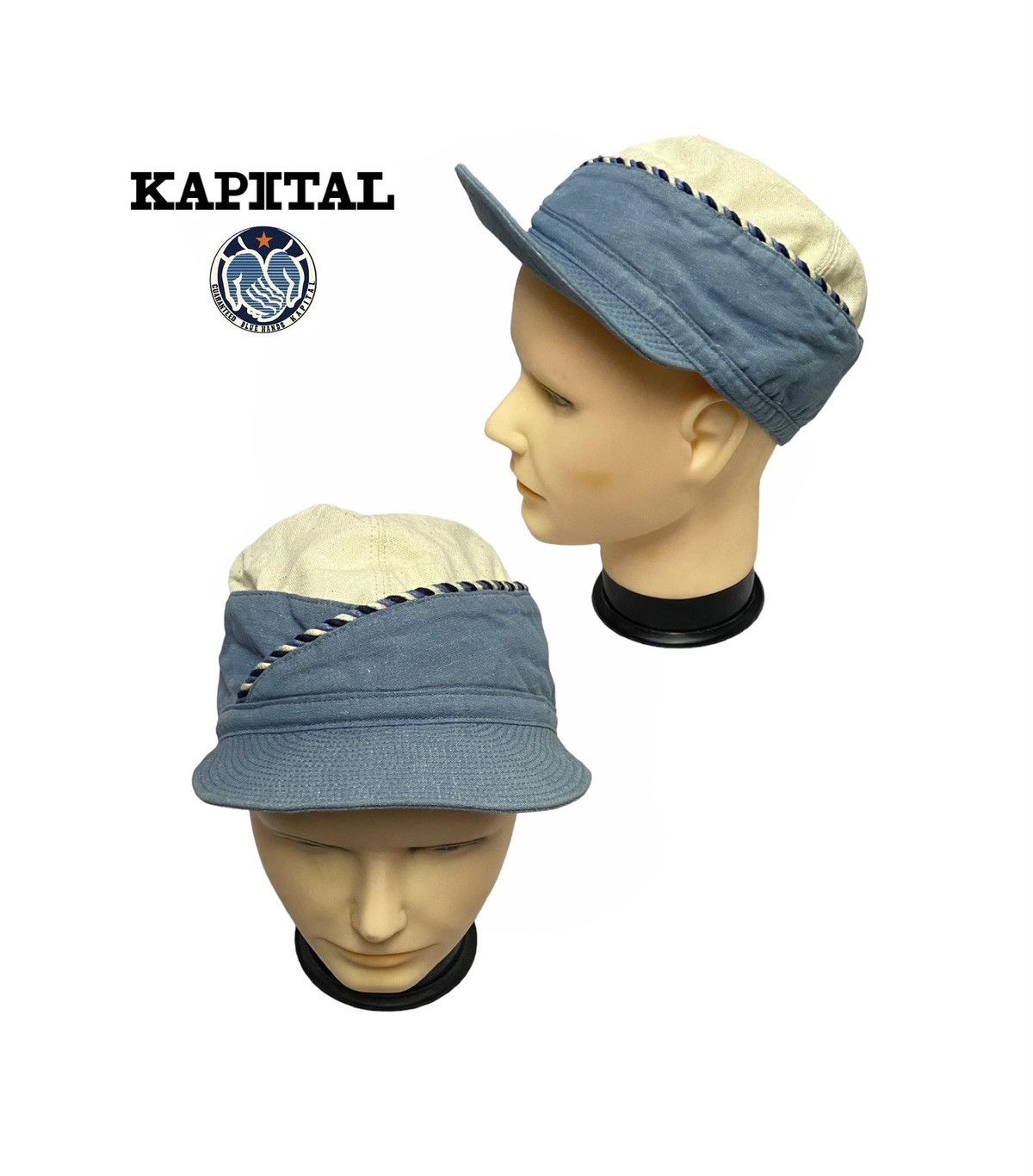 Kapital Kapital Chino Philip Cap Size ONE SIZE - 1 Thumbnail