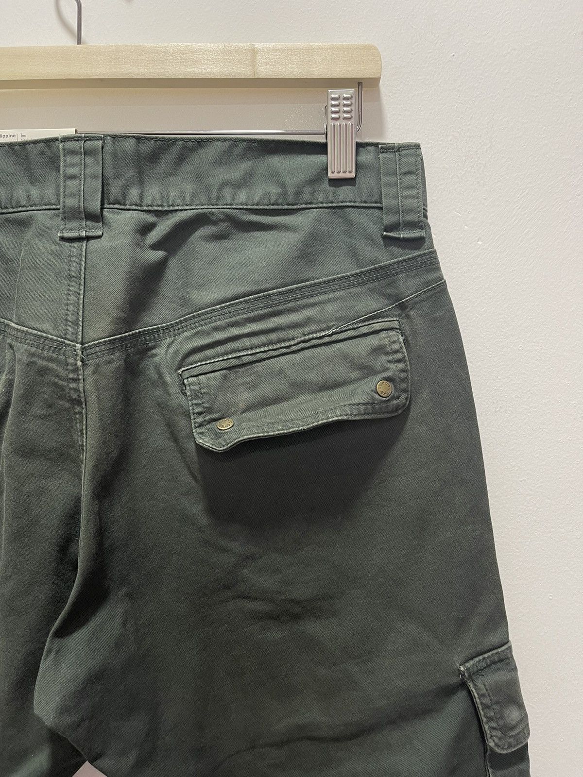 Japanese Brand KLEIN PLUS HOMME TAPPERED MULTIPOCKET STRETCHABLE CARGO Size US 31 - 10 Thumbnail