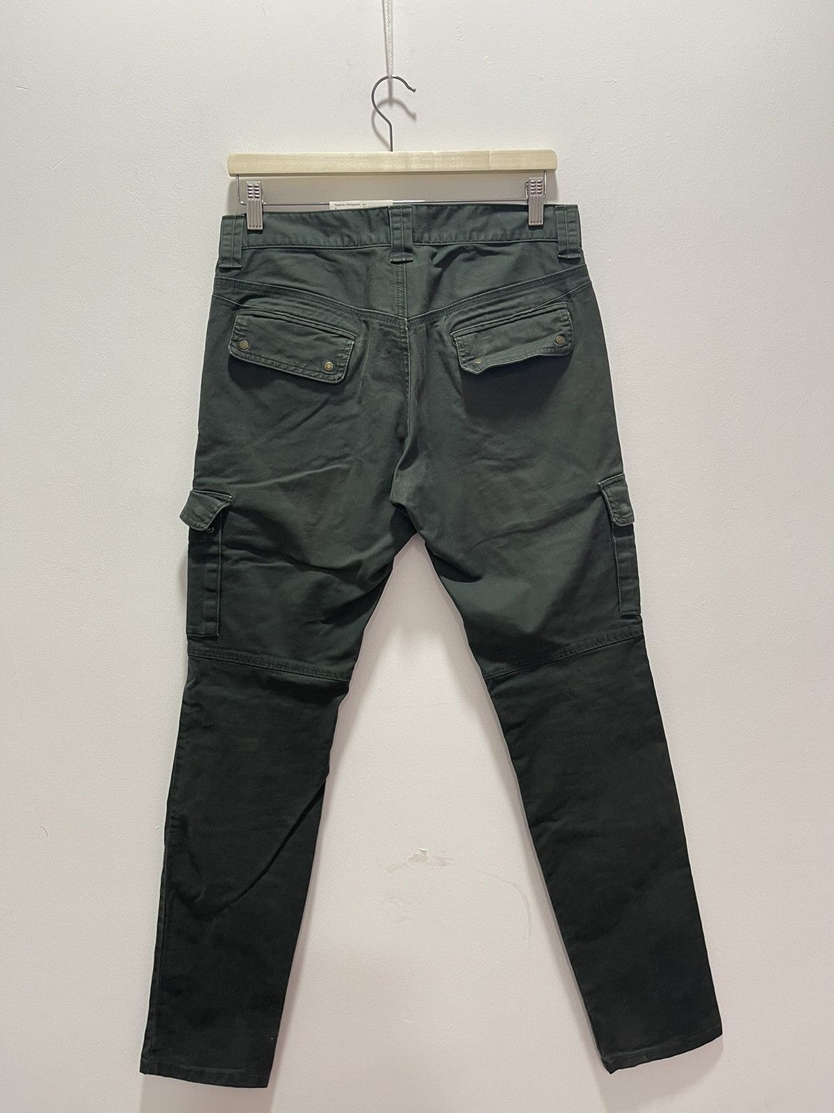 Japanese Brand KLEIN PLUS HOMME TAPPERED MULTIPOCKET STRETCHABLE CARGO Size US 31 - 9 Thumbnail