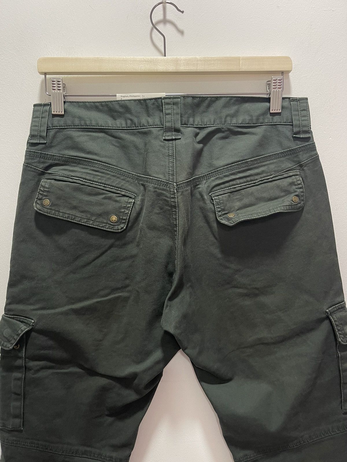 Japanese Brand KLEIN PLUS HOMME TAPPERED MULTIPOCKET STRETCHABLE CARGO Size US 31 - 12 Thumbnail