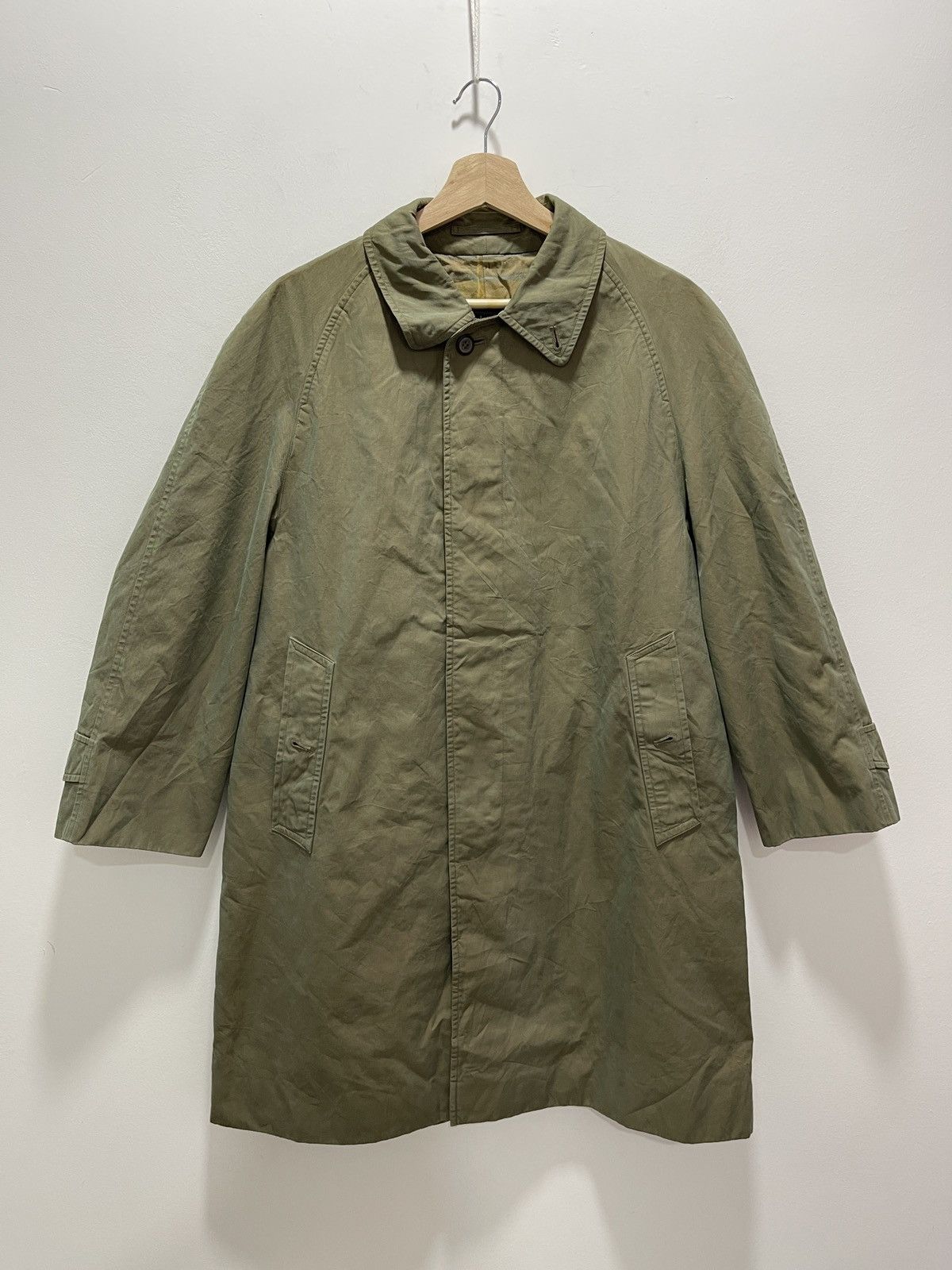 Burberry BURBERRY NOVA CHECK LINED LONG JACKET Size US S / EU 44-46 / 1 - 2 Thumbnail