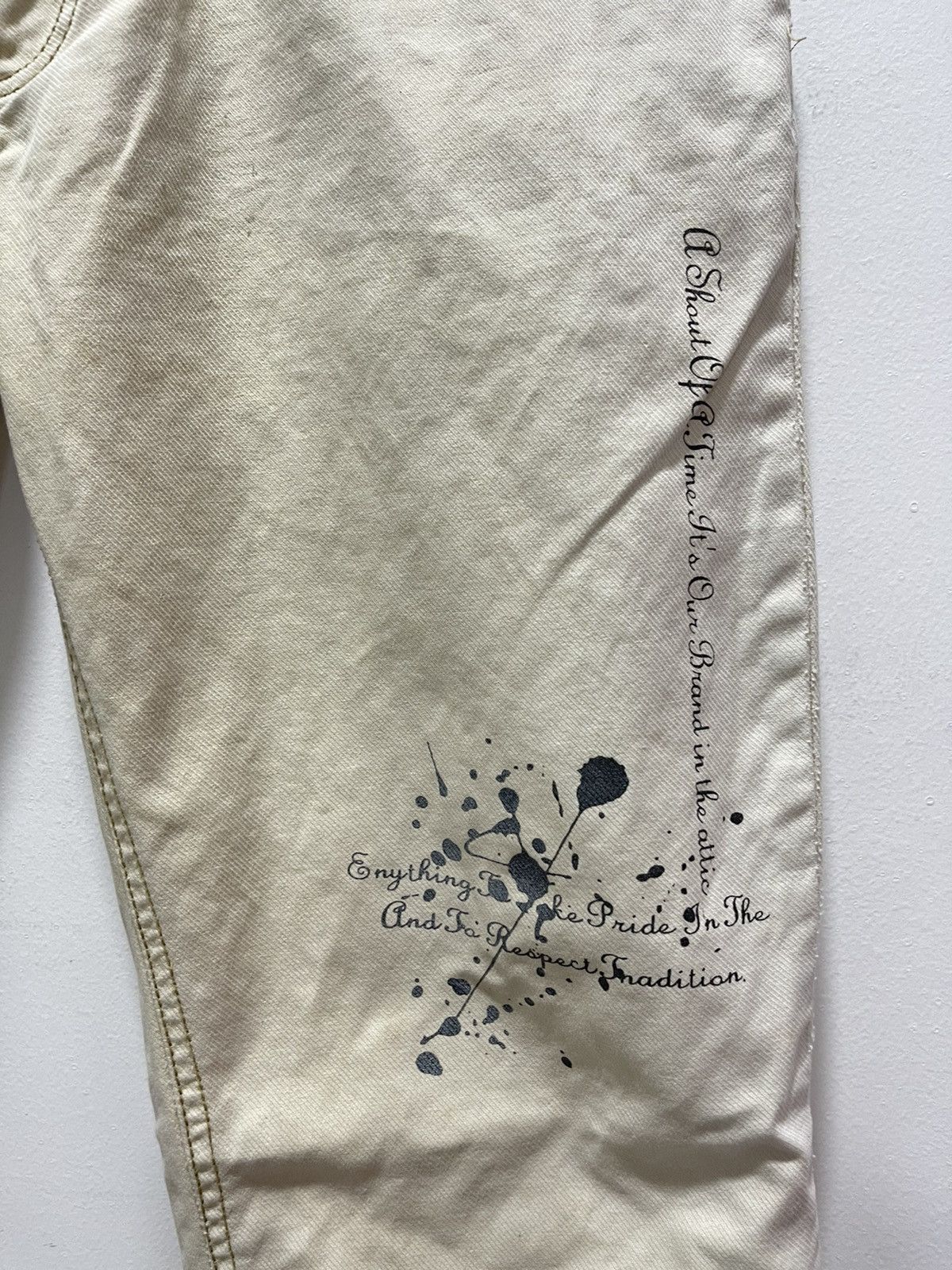 semanticdesign SEMANTIC DESIGN BUCKLE BACK SEDITIONARIES DISTRESSED JEANS Size US 30 / EU 46 - 11 Thumbnail