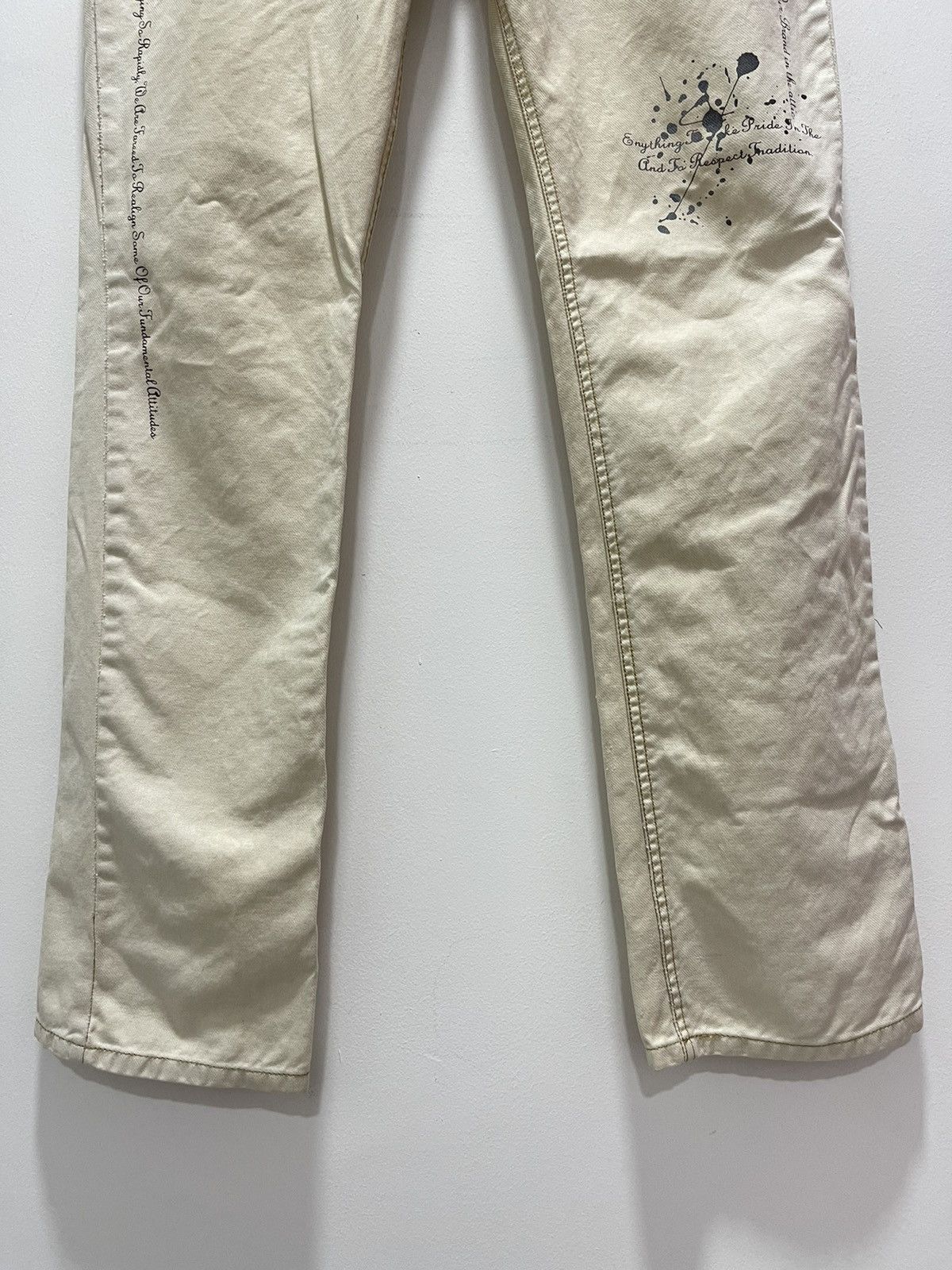 semanticdesign SEMANTIC DESIGN BUCKLE BACK SEDITIONARIES DISTRESSED JEANS Size US 30 / EU 46 - 13 Thumbnail