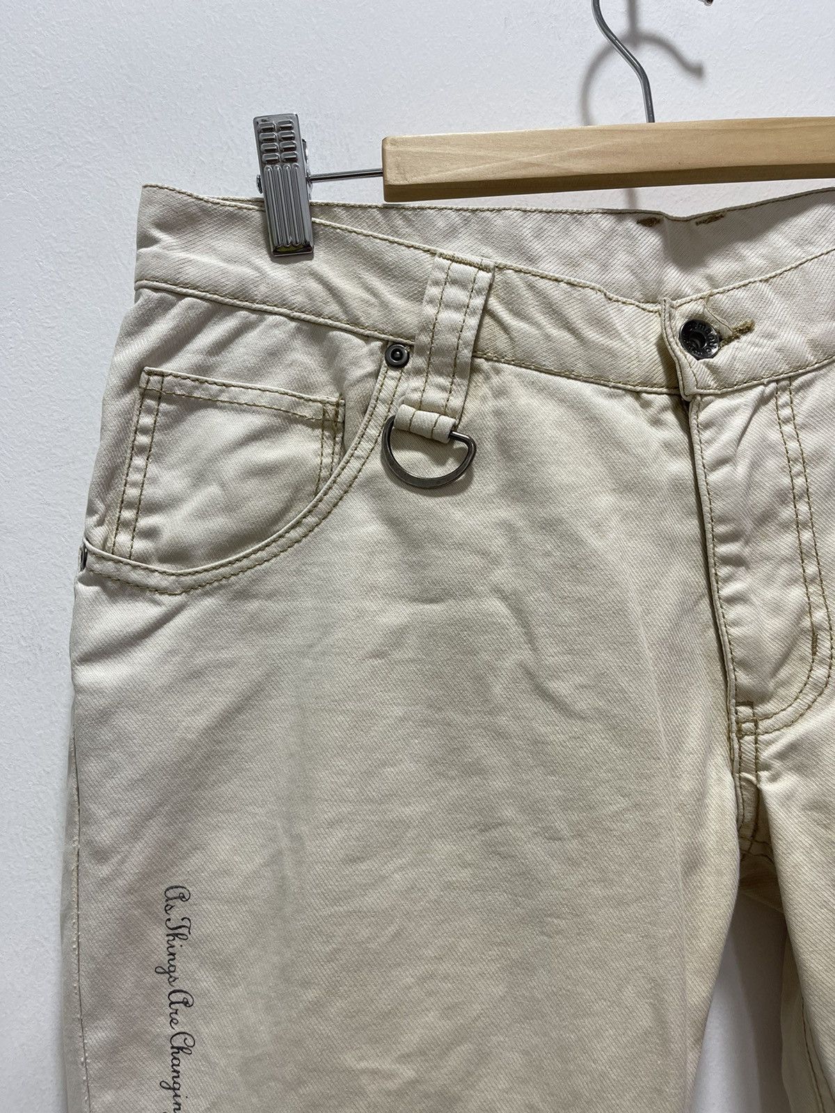semanticdesign SEMANTIC DESIGN BUCKLE BACK SEDITIONARIES DISTRESSED JEANS Size US 30 / EU 46 - 9 Thumbnail