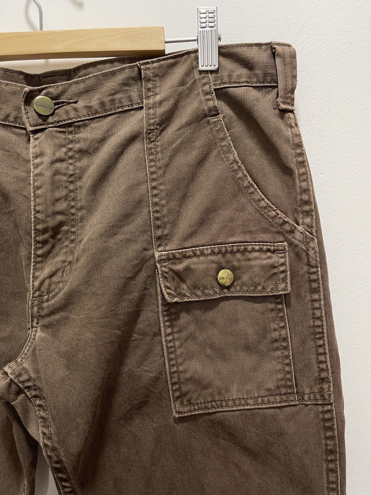 Carhartt × Carhartt Wip × Vintage VINTAGE CARHARTT CARPENTER FITS BUSH PANTS Size 32" / US 10 / IT 46 - 7 Thumbnail