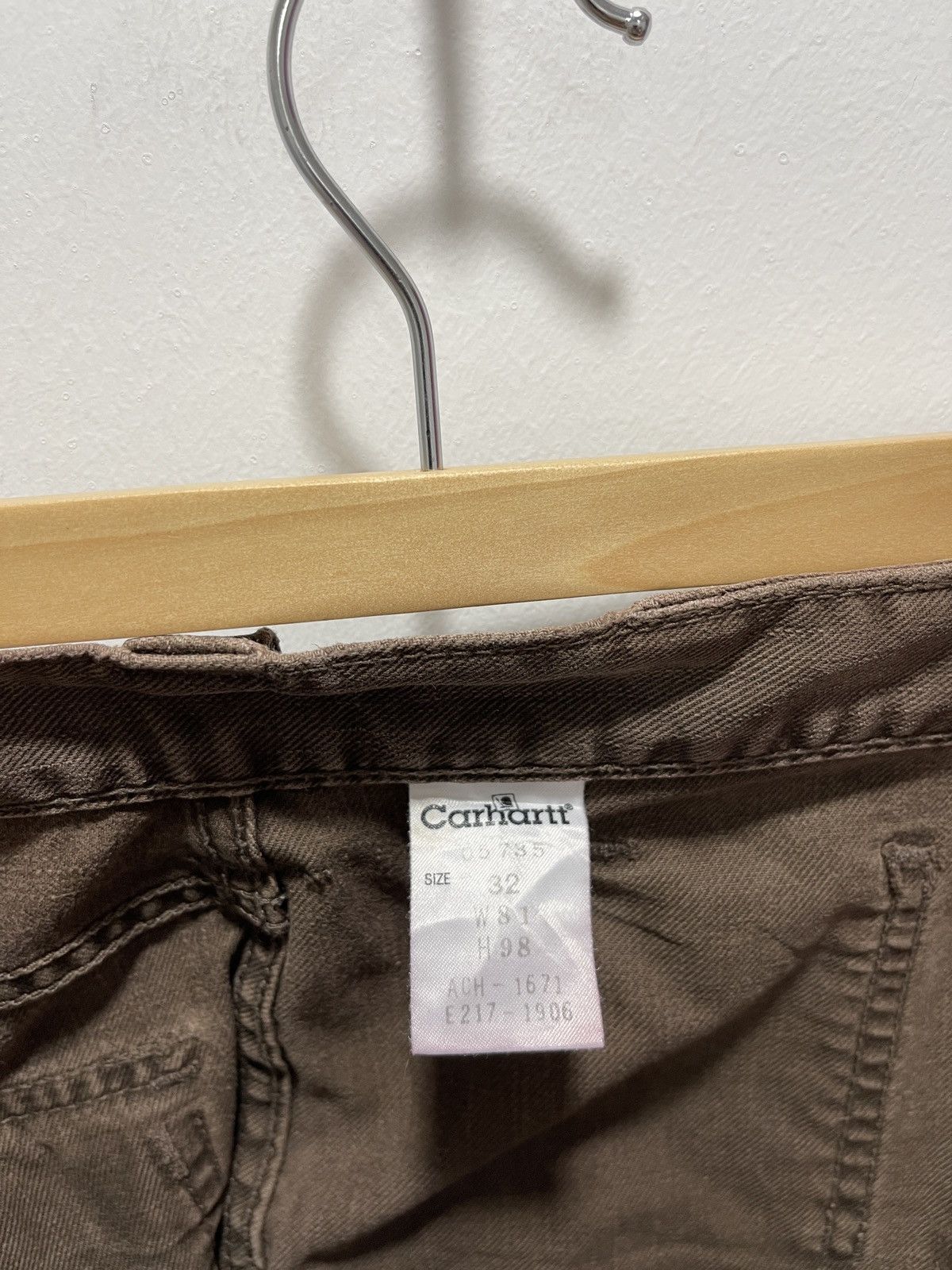 Carhartt × Carhartt Wip × Vintage VINTAGE CARHARTT CARPENTER FITS BUSH PANTS Size 32" / US 10 / IT 46 - 12 Thumbnail