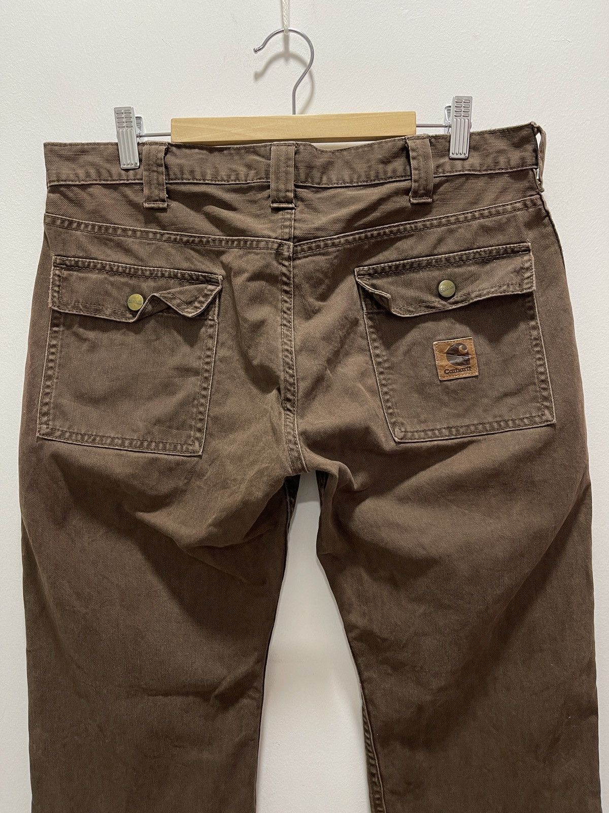Carhartt × Carhartt Wip × Vintage VINTAGE CARHARTT CARPENTER FITS BUSH PANTS Size 32" / US 10 / IT 46 - 4 Thumbnail