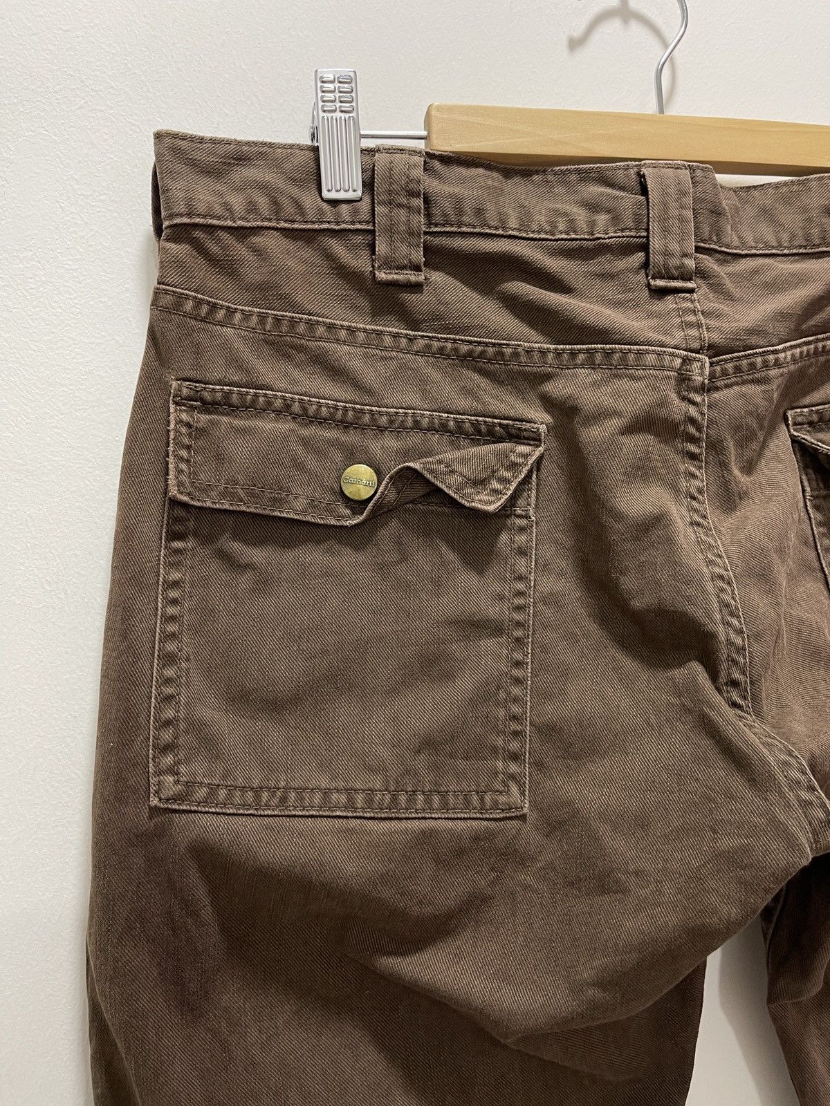 Carhartt × Carhartt Wip × Vintage VINTAGE CARHARTT CARPENTER FITS BUSH PANTS Size 32" / US 10 / IT 46 - 3 Thumbnail