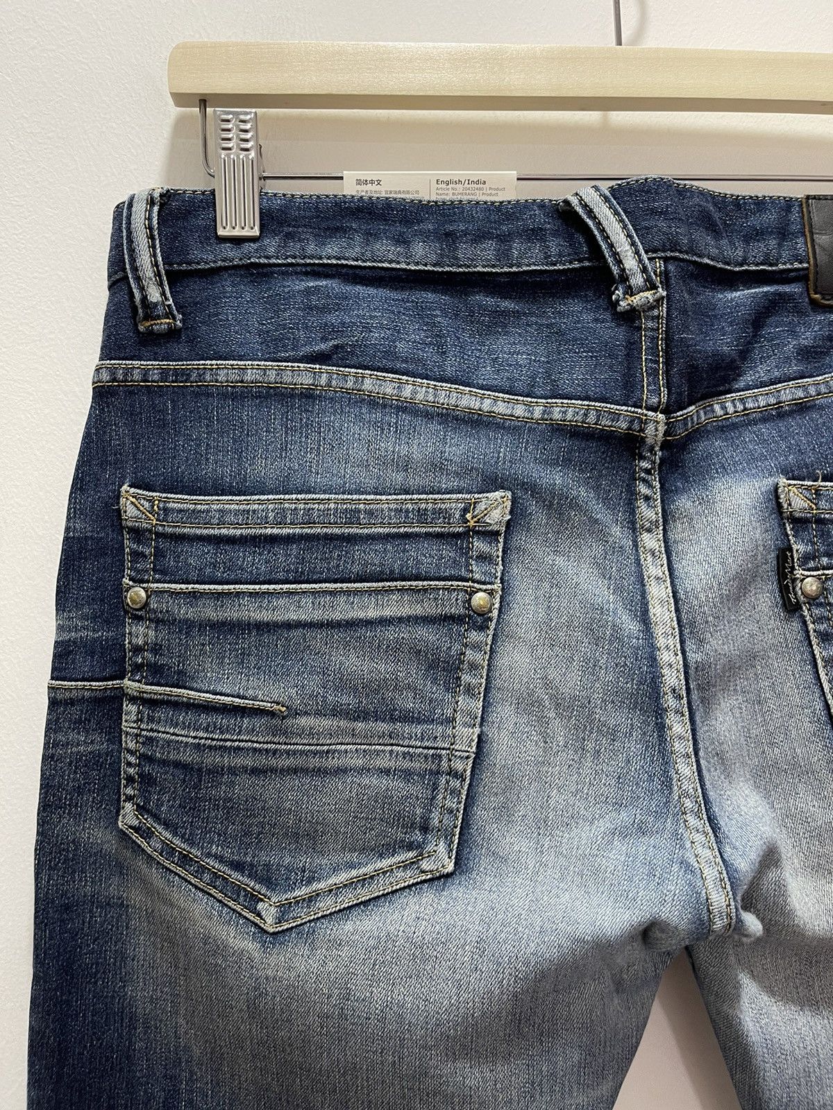 Tornado Mart × Vintage JAPANESE TERNADO MART STRECHABLE DISTRESSED DENIM JEANS Size US 30 / EU 46 - 3 Thumbnail