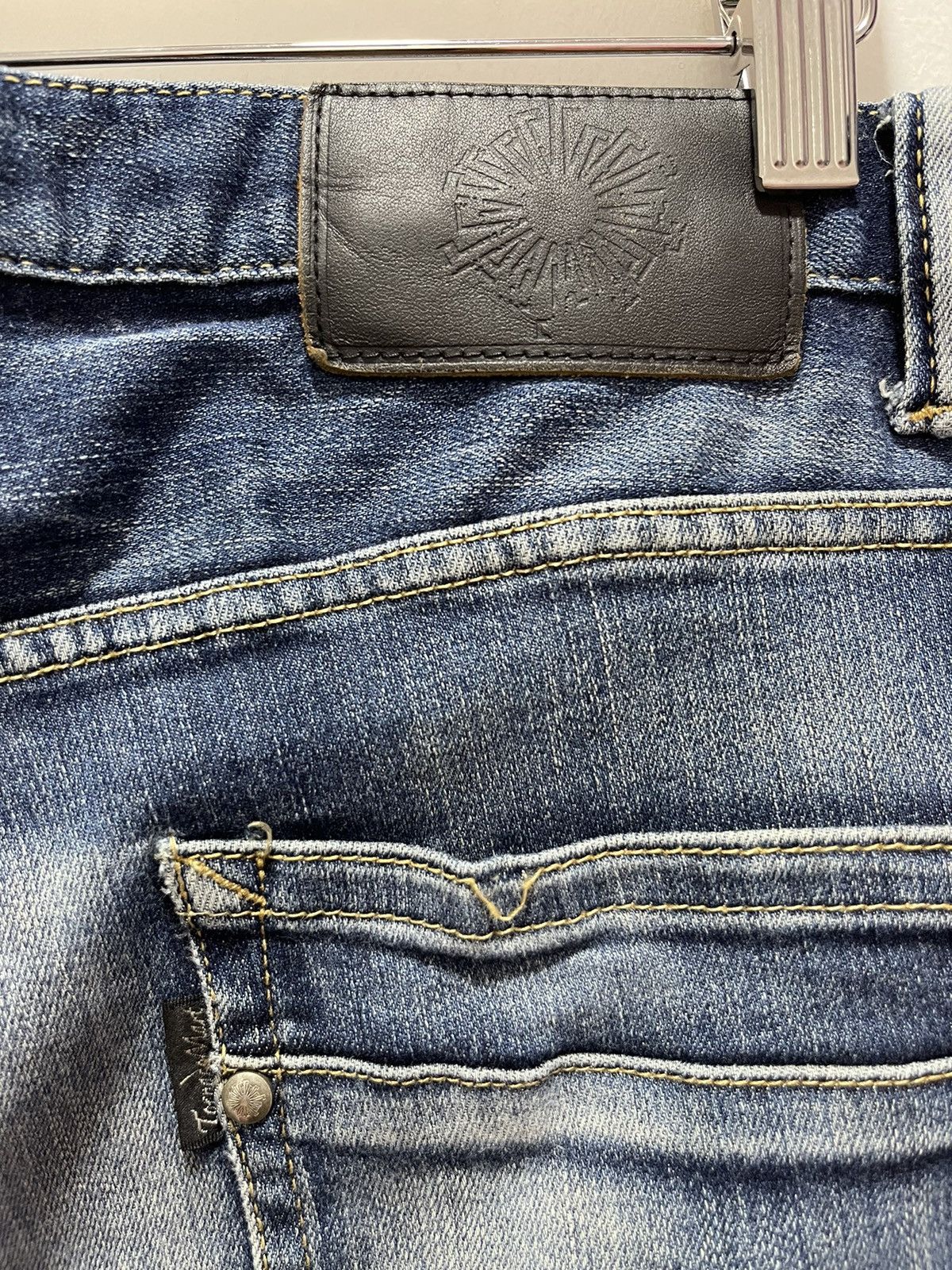 Tornado Mart × Vintage JAPANESE TERNADO MART STRECHABLE DISTRESSED DENIM JEANS Size US 30 / EU 46 - 13 Thumbnail