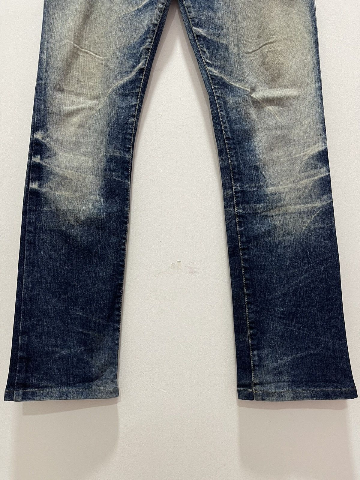 Tornado Mart × Vintage JAPANESE TERNADO MART STRECHABLE DISTRESSED DENIM JEANS Size US 30 / EU 46 - 11 Thumbnail