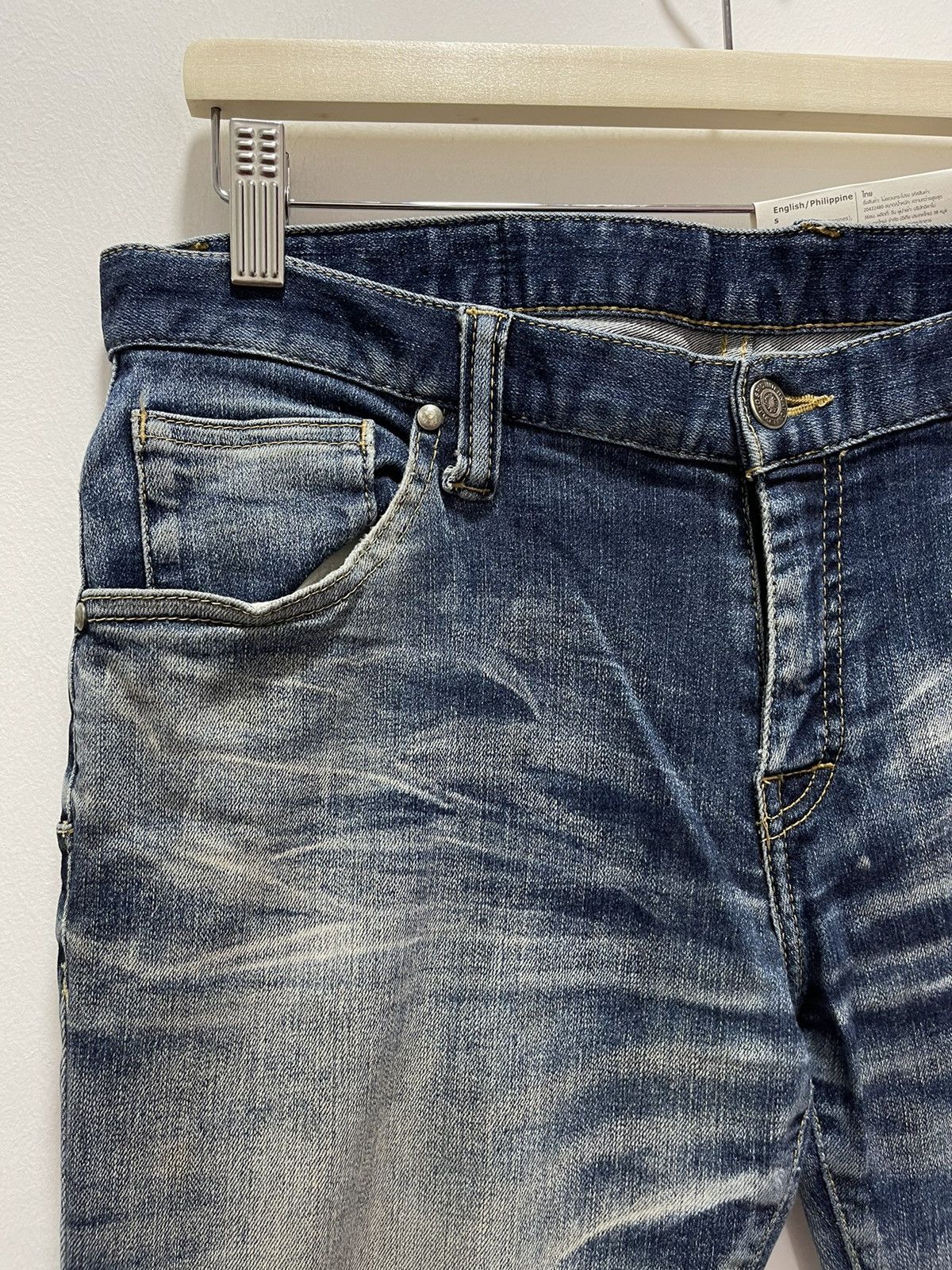 Tornado Mart × Vintage JAPANESE TERNADO MART STRECHABLE DISTRESSED DENIM JEANS Size US 30 / EU 46 - 9 Thumbnail