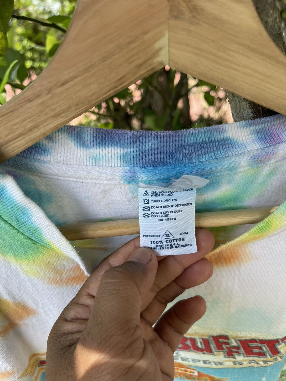 Band Tees VINTAGE JIMMY BUFFET BEACH 2004 TIE DYE TOUR TEE Size US XL / EU 56 / 4 - 6 Thumbnail