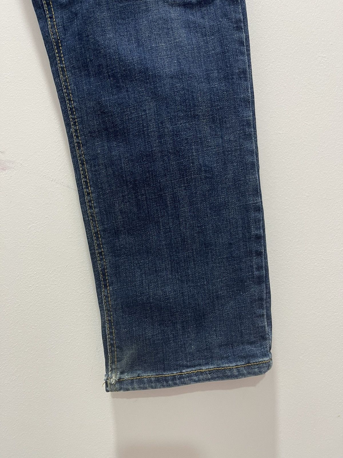 Japanese Brand × Vintage JAPANESE PUBLIC ICON STRETCHABLE RIPPED SKINNY DISTRESSED Size US 34 / EU 50 - 7 Thumbnail