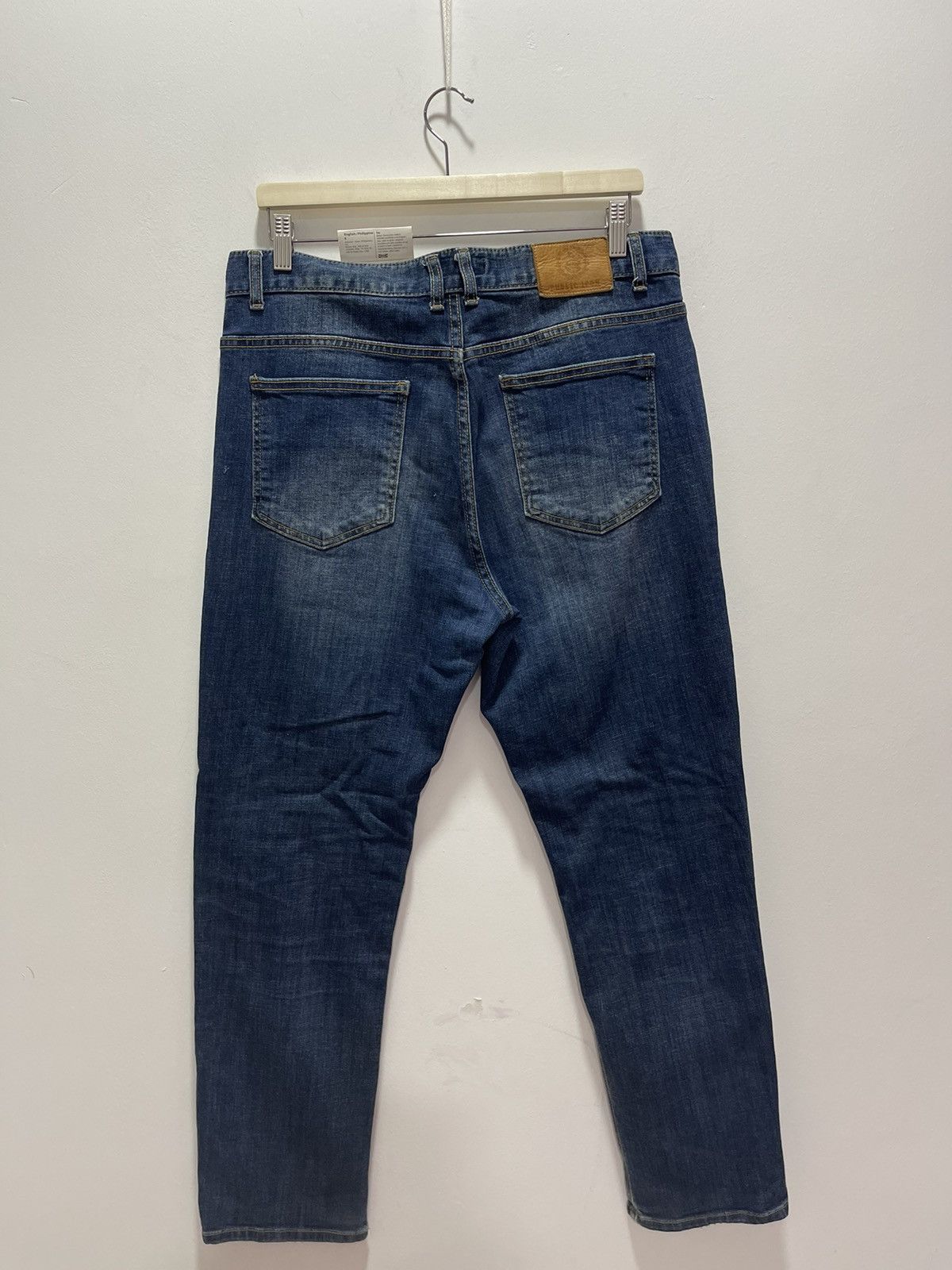 Japanese Brand × Vintage JAPANESE PUBLIC ICON STRETCHABLE RIPPED SKINNY DISTRESSED Size US 34 / EU 50 - 10 Thumbnail