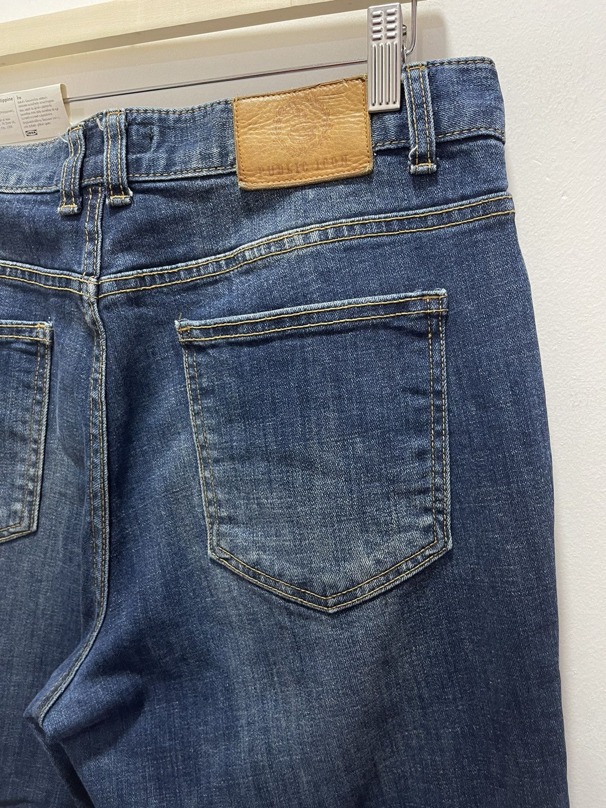Japanese Brand × Vintage JAPANESE PUBLIC ICON STRETCHABLE RIPPED SKINNY DISTRESSED Size US 34 / EU 50 - 11 Thumbnail