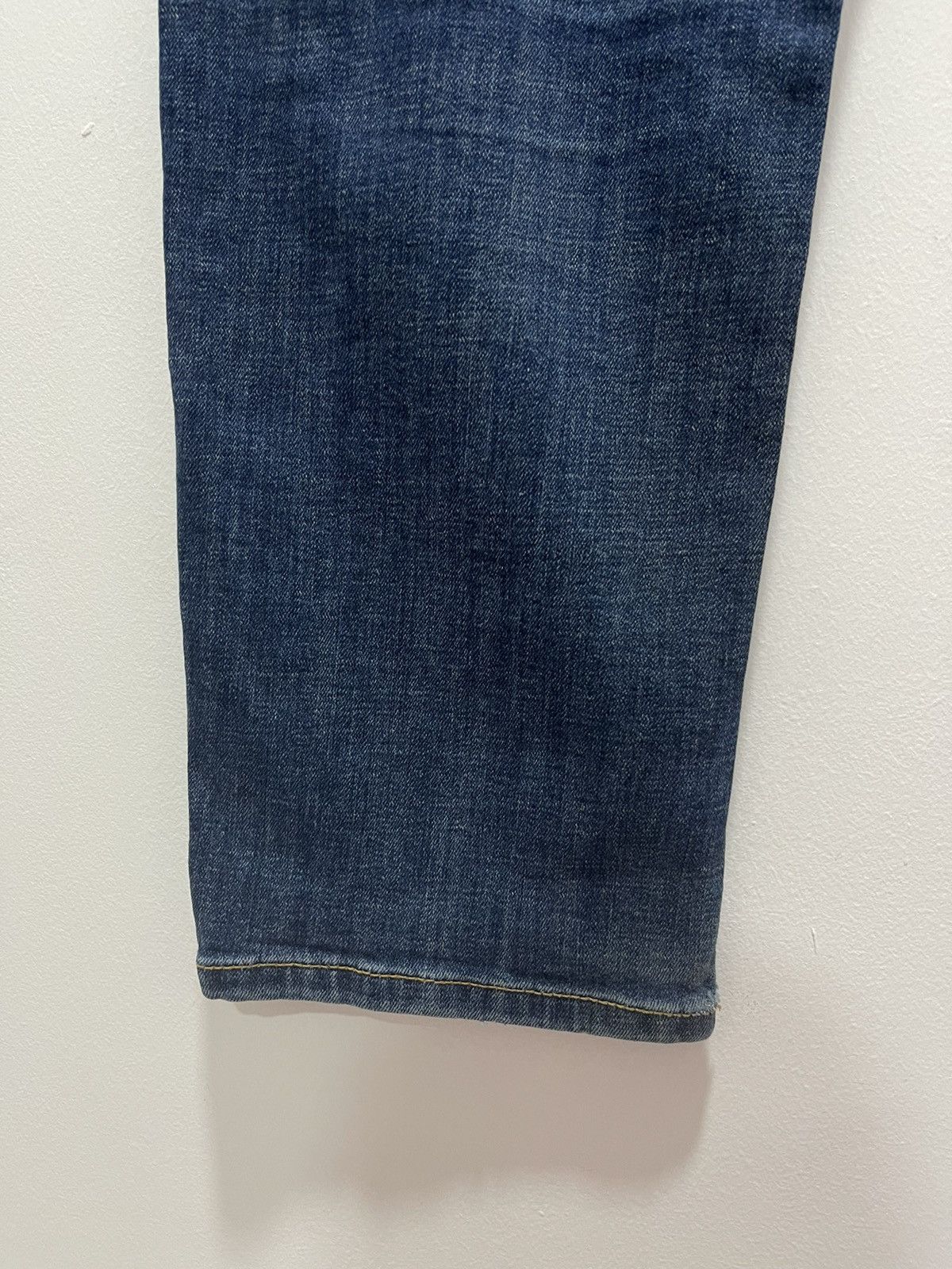 Japanese Brand × Vintage JAPANESE PUBLIC ICON STRETCHABLE RIPPED SKINNY DISTRESSED Size US 34 / EU 50 - 15 Thumbnail