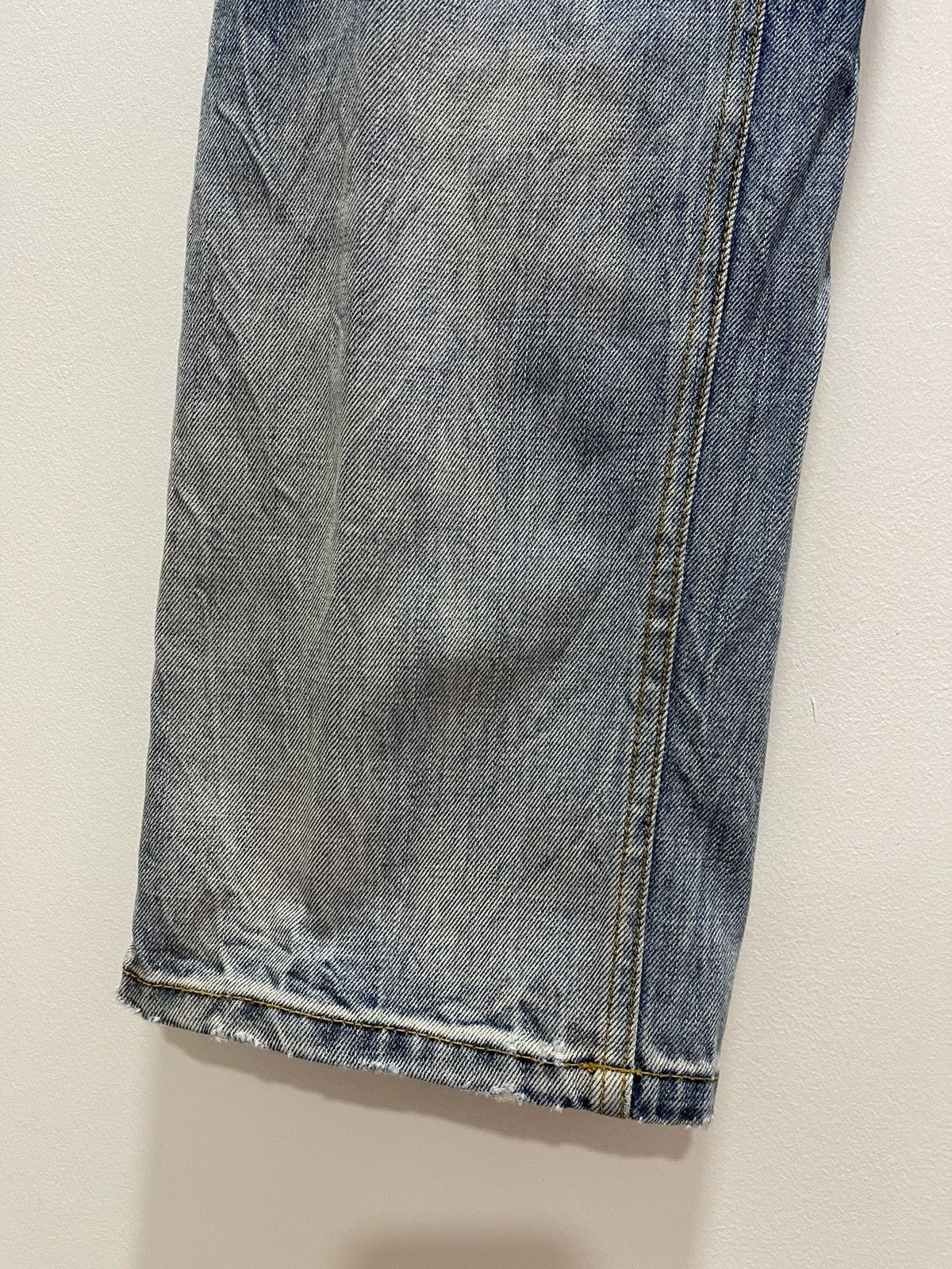 Japanese Brand VINTAGE BENDEVIS RIPPED STYLE WASHED BLUE DISTRESSED JEANS Size US 30 / EU 46 - 8 Thumbnail