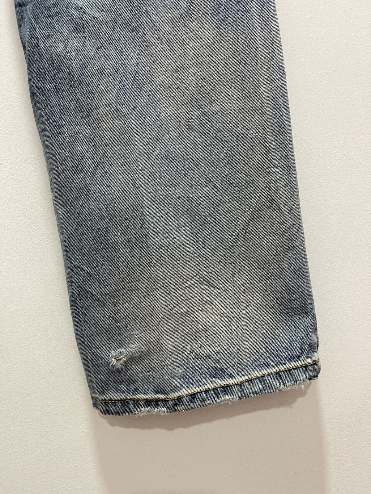 Japanese Brand VINTAGE BENDEVIS RIPPED STYLE WASHED BLUE DISTRESSED JEANS Size US 30 / EU 46 - 14 Thumbnail