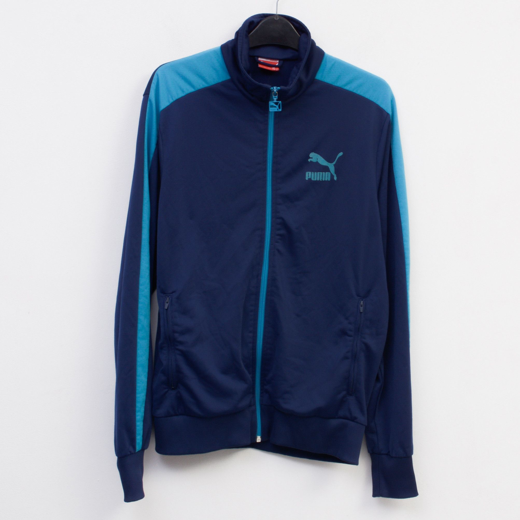 Puma Mens UK M US Tracksuit Jacket Sweatshirt Jumper Zip Logo Top Size US M / EU 48-50 / 2 - 1 Thumbnail