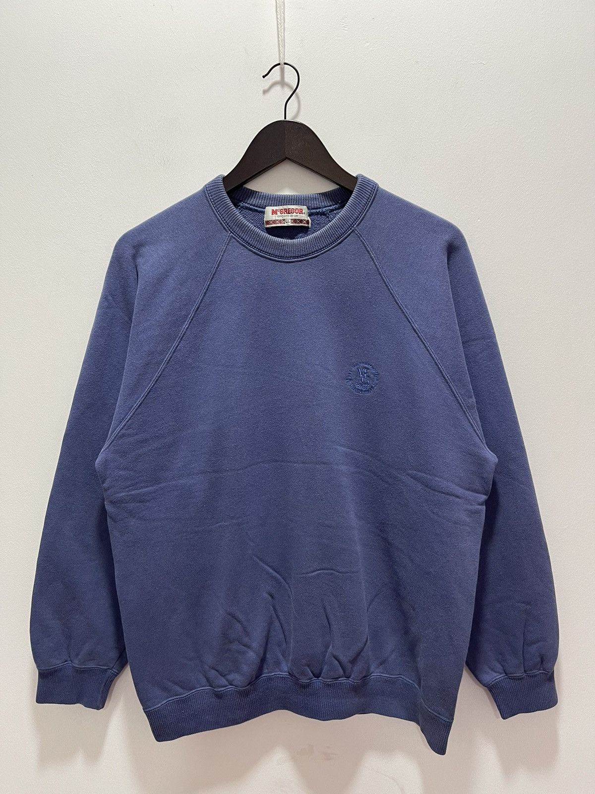 McGregor × Vintage VINTAGE MCGREGOR MINI LOGO EMBROIDERY RAGLAN SWEATSHIRT Size US M / EU 48-50 / 2 - 1 Thumbnail