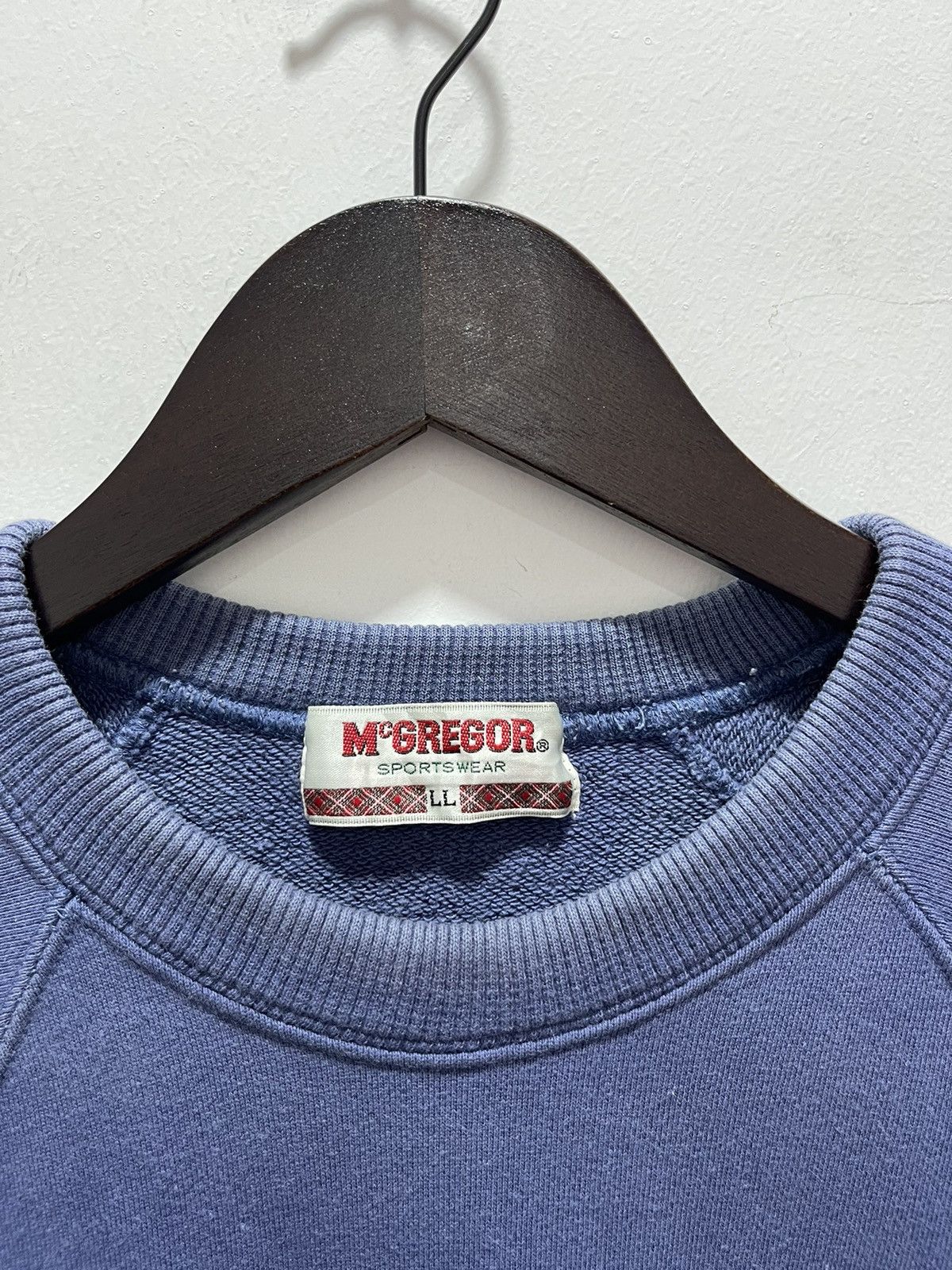 McGregor × Vintage VINTAGE MCGREGOR MINI LOGO EMBROIDERY RAGLAN SWEATSHIRT Size US M / EU 48-50 / 2 - 8 Thumbnail