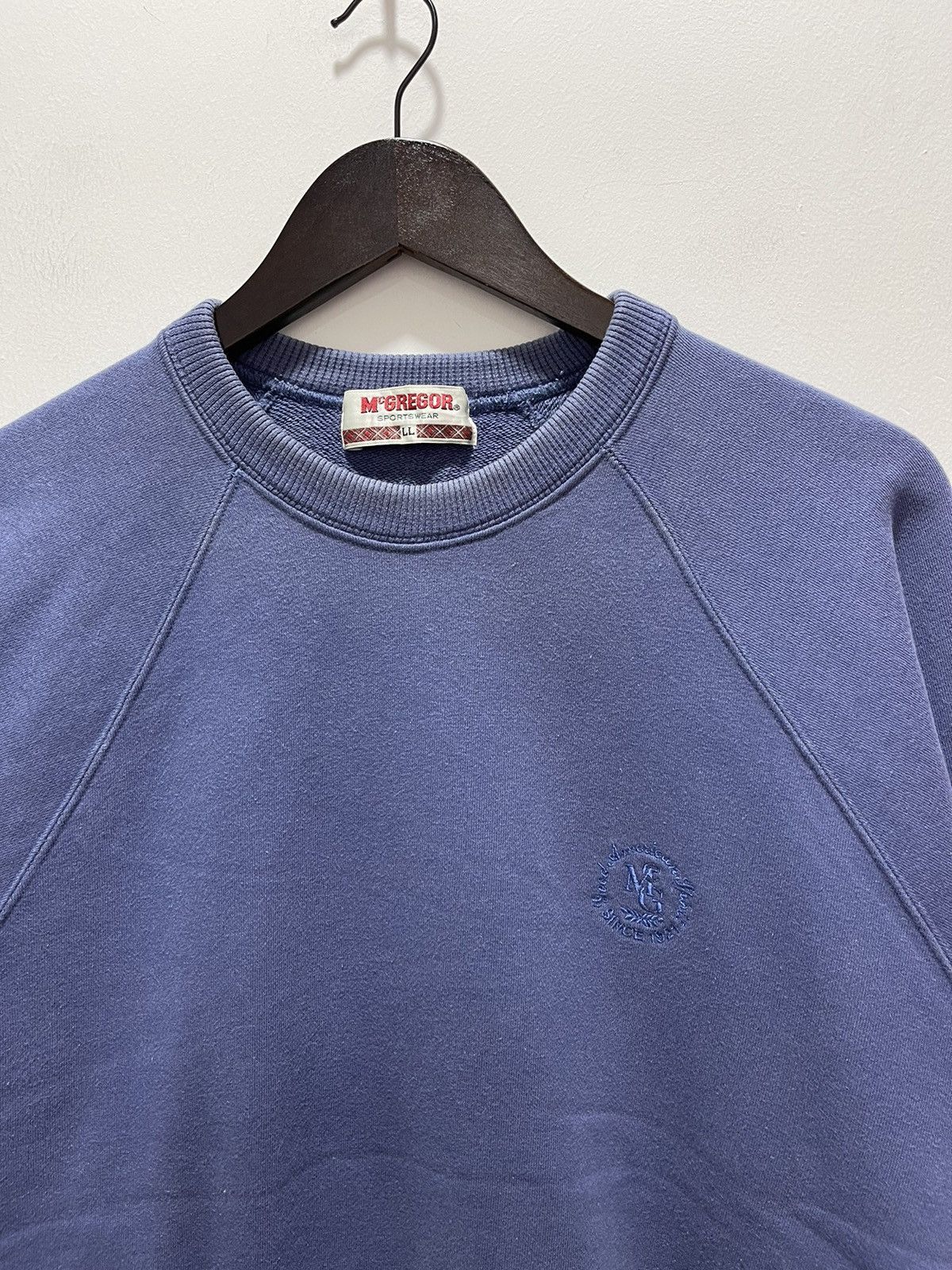 McGregor × Vintage VINTAGE MCGREGOR MINI LOGO EMBROIDERY RAGLAN SWEATSHIRT Size US M / EU 48-50 / 2 - 2 Thumbnail
