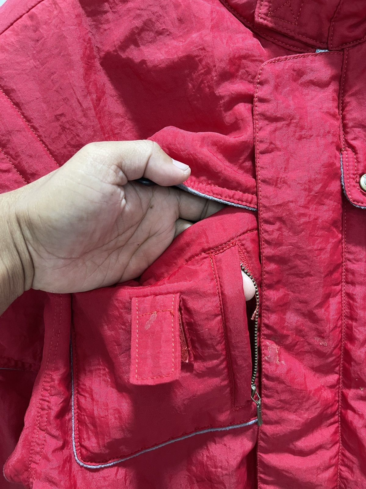 Gear for Sports ZEGA SPORT BROOKLAND MOTORCYCLE ZIP UP BOMBER JACKET Size US L / EU 52-54 / 3 - 5 Thumbnail