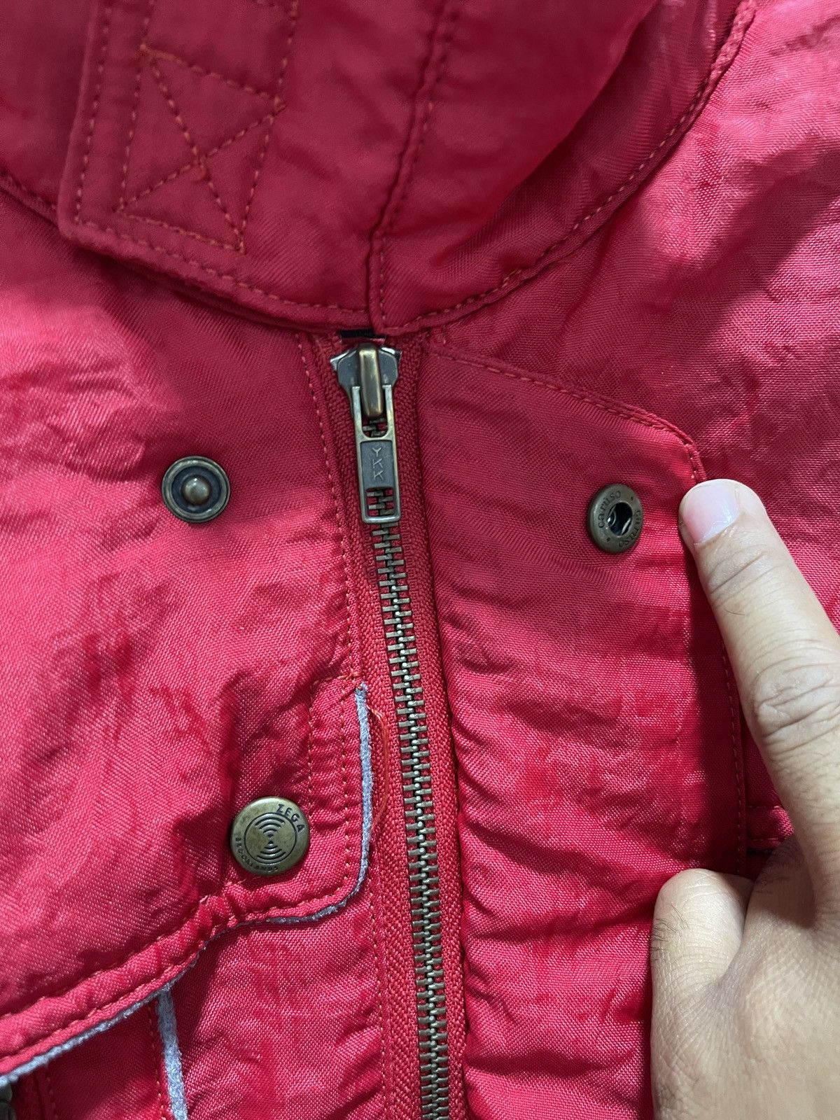 Gear for Sports ZEGA SPORT BROOKLAND MOTORCYCLE ZIP UP BOMBER JACKET Size US L / EU 52-54 / 3 - 10 Thumbnail