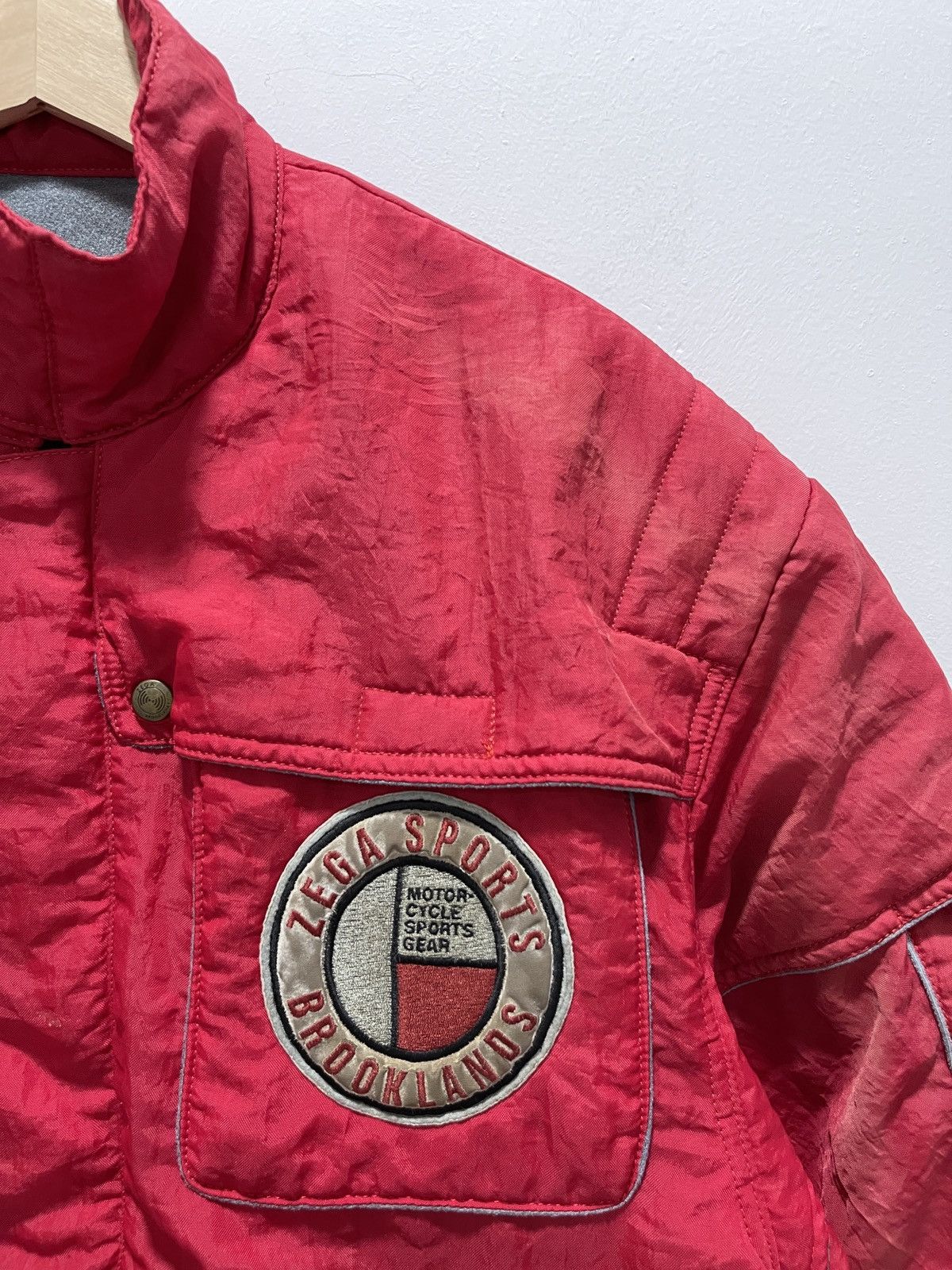 Gear for Sports ZEGA SPORT BROOKLAND MOTORCYCLE ZIP UP BOMBER JACKET Size US L / EU 52-54 / 3 - 2 Thumbnail