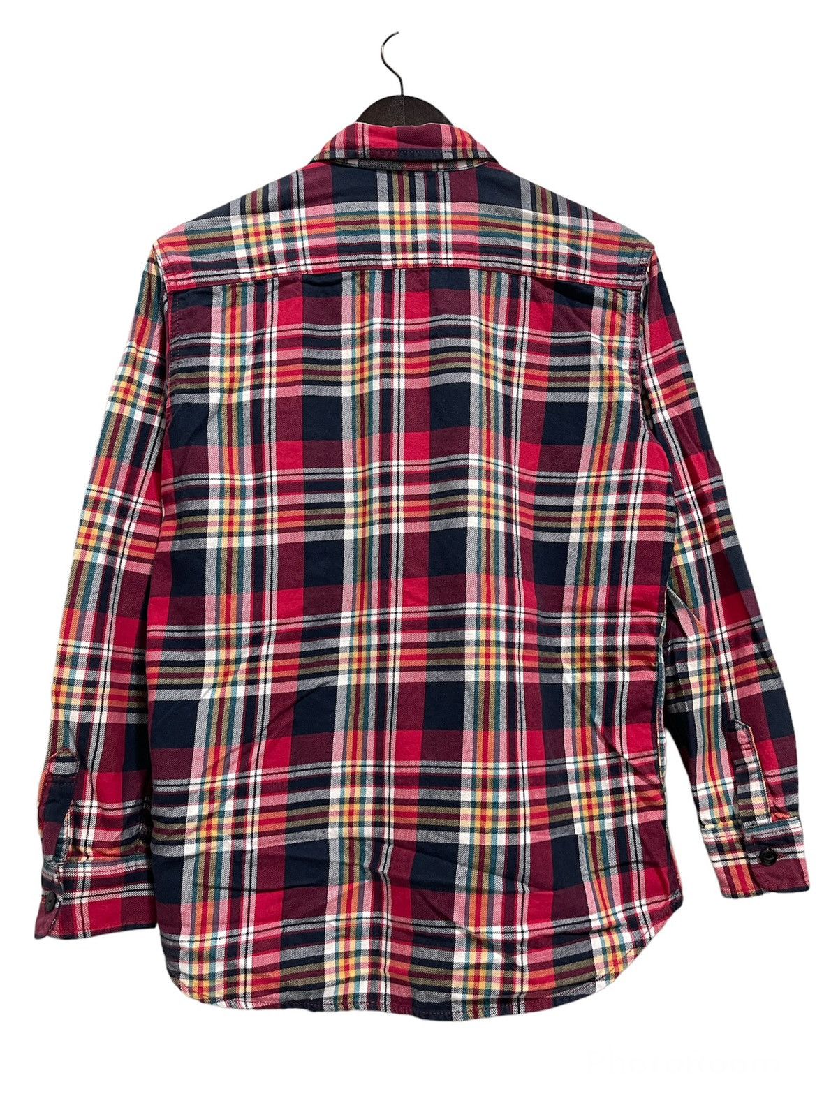 Flannel × Levi's × Levi's Vintage Clothing VINTAGE LEVIS RED TAB DOUBLE POCKET TARTAN CHECKERED FLANNEL Size M / US 6-8 / IT 42-44 - 2 Thumbnail