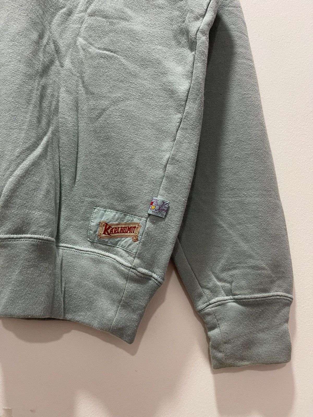 Karl Helmut JAPANESE KARL HELMUT MINI LOGO EMBROIDERY VINTAGE SWEATSHIRT Size US M / EU 48-50 / 2 - 3 Thumbnail