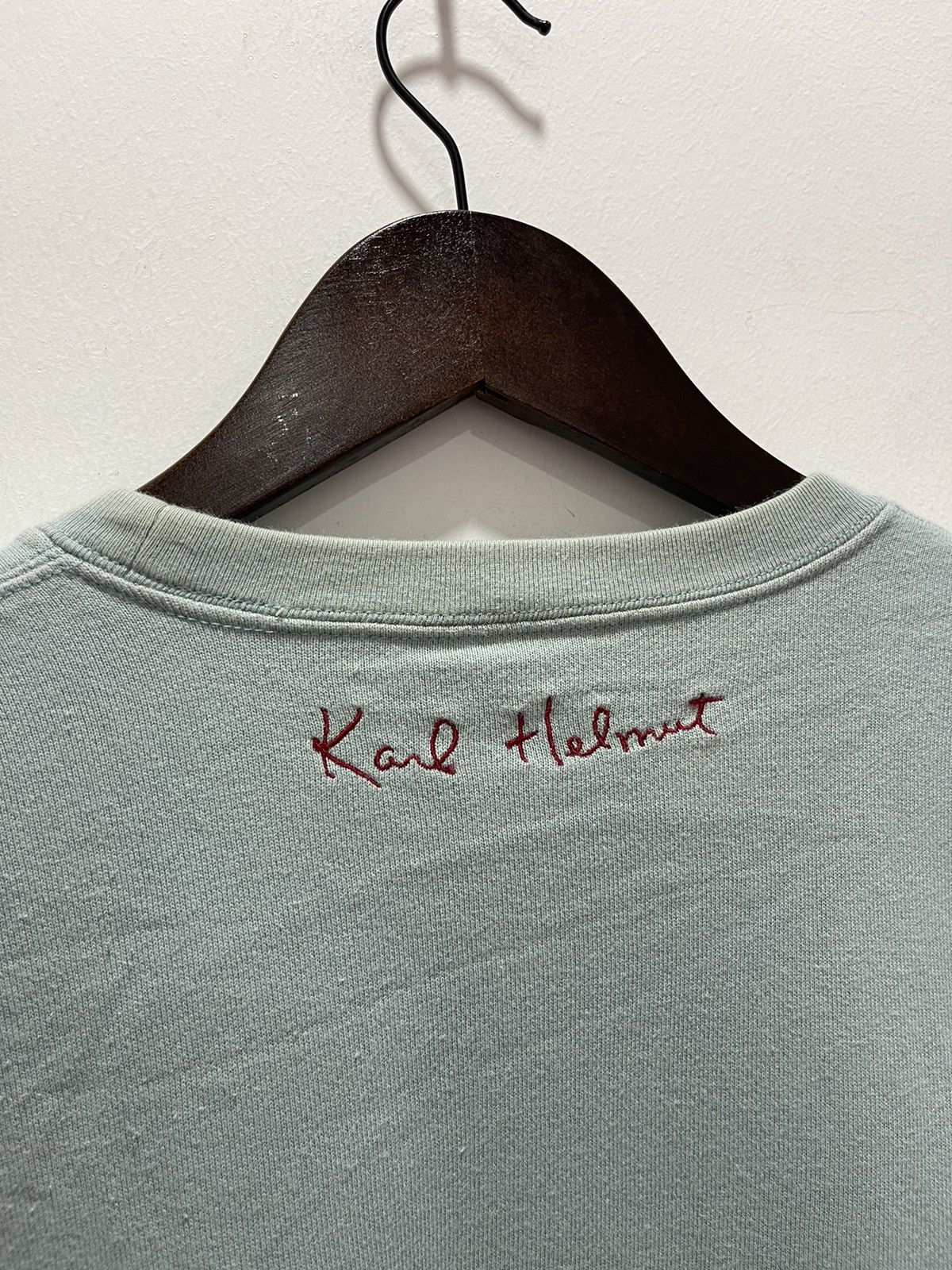 Karl Helmut JAPANESE KARL HELMUT MINI LOGO EMBROIDERY VINTAGE SWEATSHIRT Size US M / EU 48-50 / 2 - 8 Thumbnail