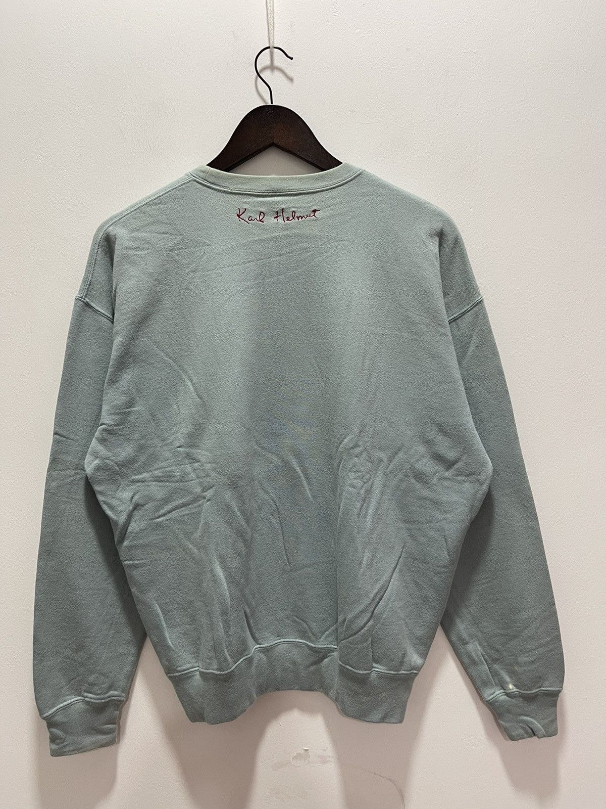 Karl Helmut JAPANESE KARL HELMUT MINI LOGO EMBROIDERY VINTAGE SWEATSHIRT Size US M / EU 48-50 / 2 - 7 Thumbnail