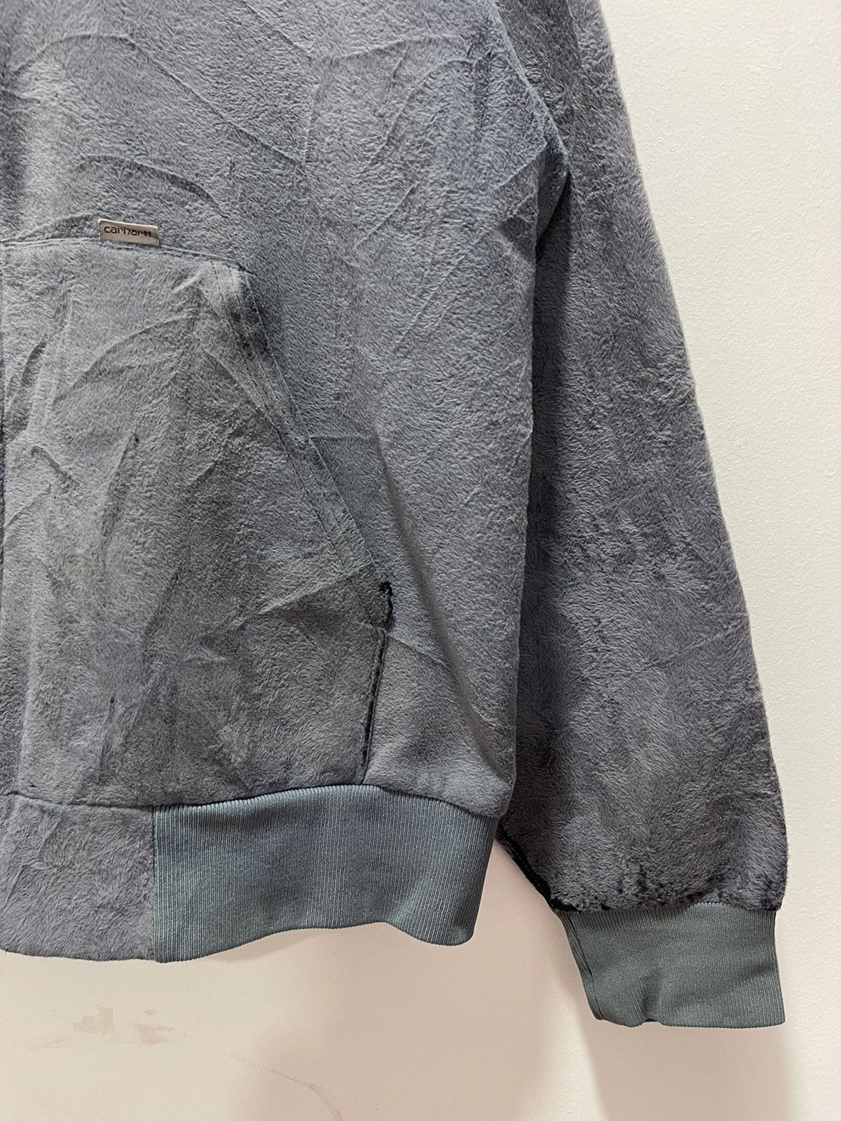Carhartt × Vintage VINTAGE CARHARTT FLEECE DISTRESSED HOODIE Size US L / EU 52-54 / 3 - 2 Thumbnail