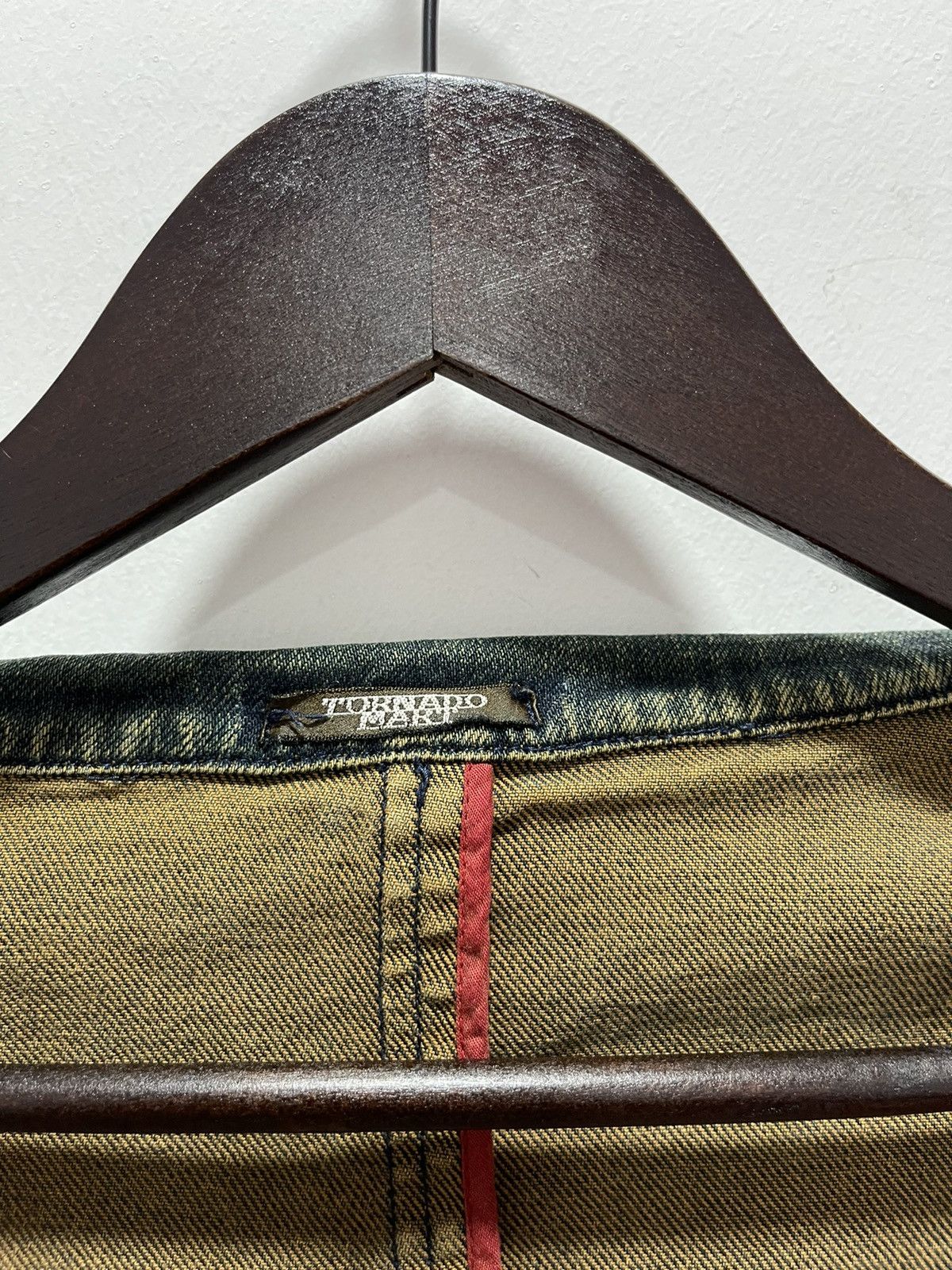 Tornado Mart × Vintage TERNADO MART JAPANESE DESIGN CHORE DISTRESSED DENIM JACKET Size US M / EU 48-50 / 2 - 11 Thumbnail