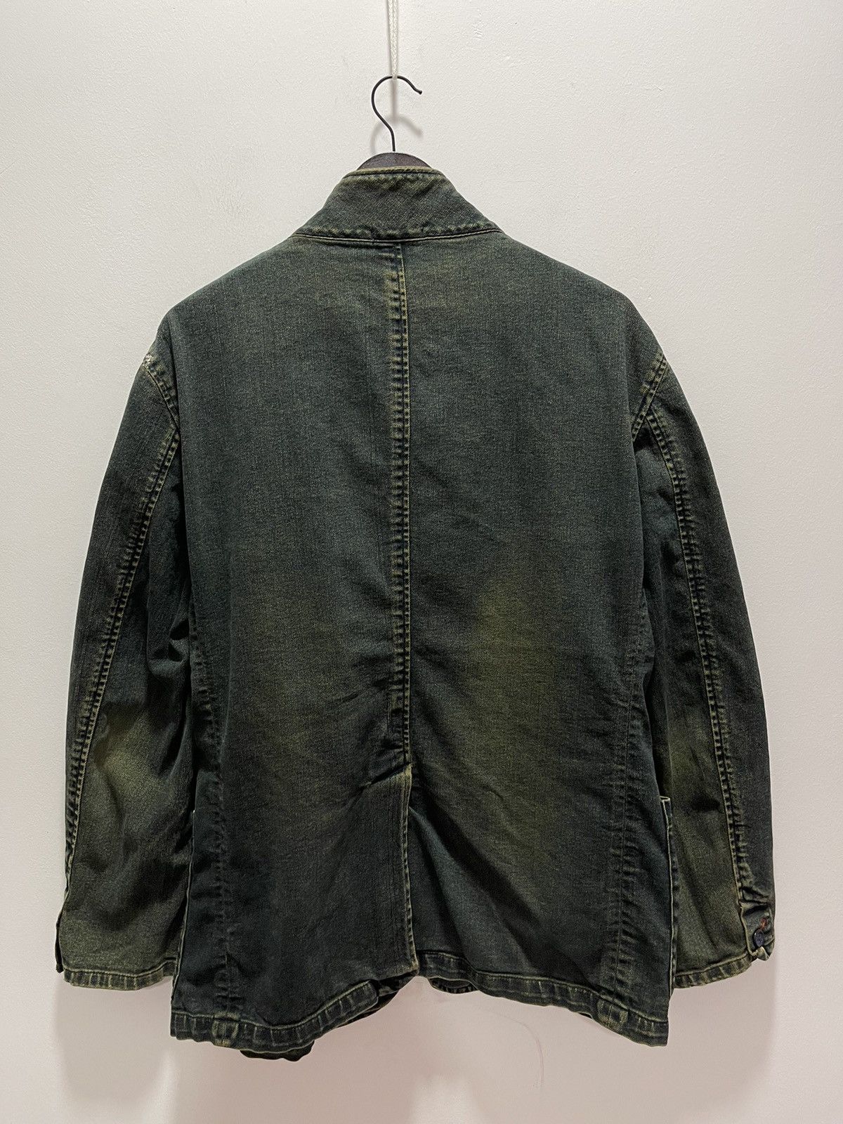 Tornado Mart × Vintage TERNADO MART JAPANESE DESIGN CHORE DISTRESSED DENIM JACKET Size US M / EU 48-50 / 2 - 9 Thumbnail