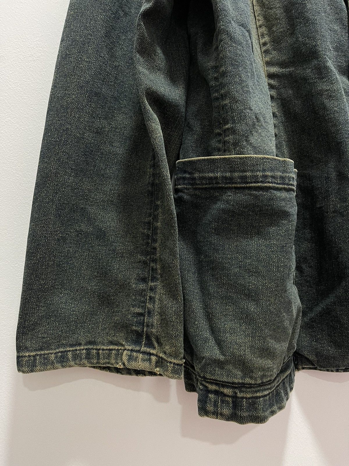 Tornado Mart × Vintage TERNADO MART JAPANESE DESIGN CHORE DISTRESSED DENIM JACKET Size US M / EU 48-50 / 2 - 6 Thumbnail