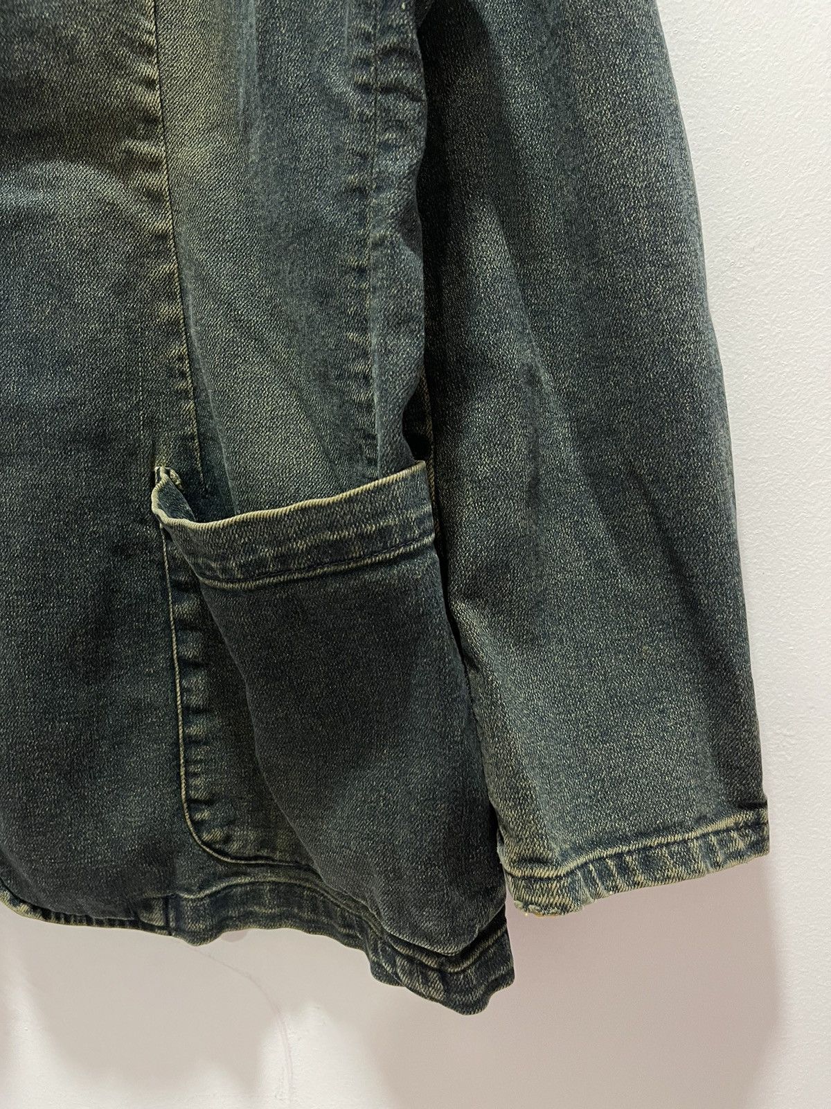 Tornado Mart × Vintage TERNADO MART JAPANESE DESIGN CHORE DISTRESSED DENIM JACKET Size US M / EU 48-50 / 2 - 5 Thumbnail