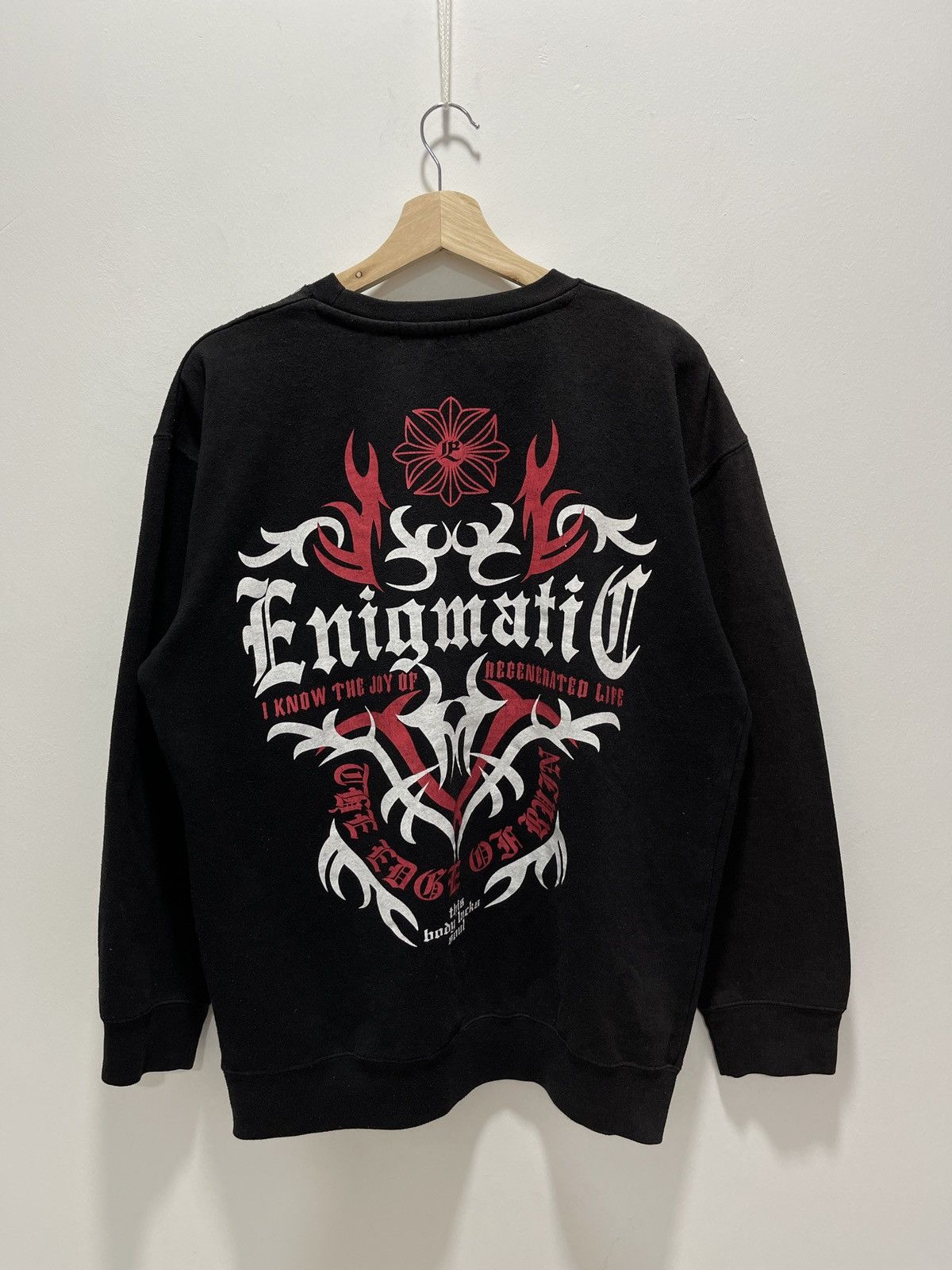 Japanese Brand × Vintage JAPANESE BRAND TATTOO STYLE GRAPHIC ART SWEATSHIRT Size US M / EU 48-50 / 2 - 1 Thumbnail