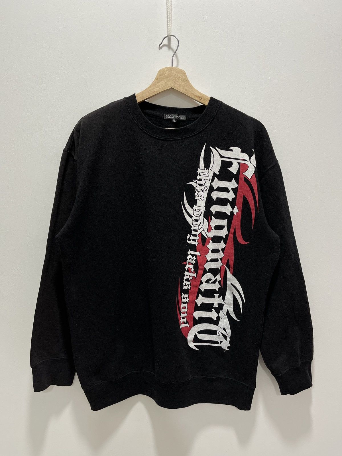 Japanese Brand × Vintage JAPANESE BRAND TATTOO STYLE GRAPHIC ART SWEATSHIRT Size US M / EU 48-50 / 2 - 3 Thumbnail