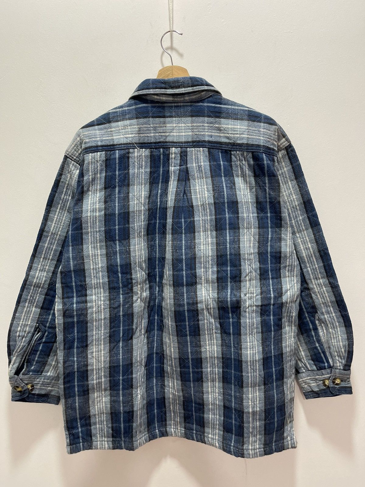Japanese Brand × Vintage VINTAGE JUGLE STORM BLANKET DOUBLE POCKET PLAID JACKET Size US M / EU 48-50 / 2 - 7 Thumbnail