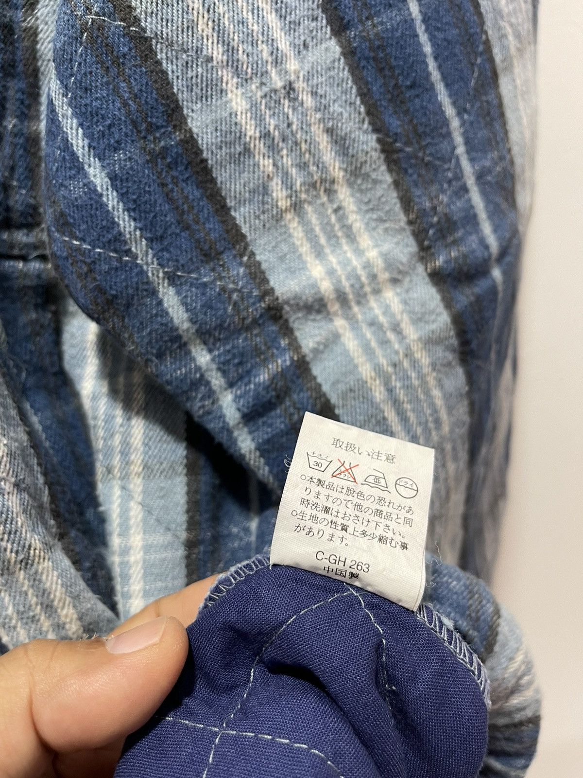 Japanese Brand × Vintage VINTAGE JUGLE STORM BLANKET DOUBLE POCKET PLAID JACKET Size US M / EU 48-50 / 2 - 14 Thumbnail