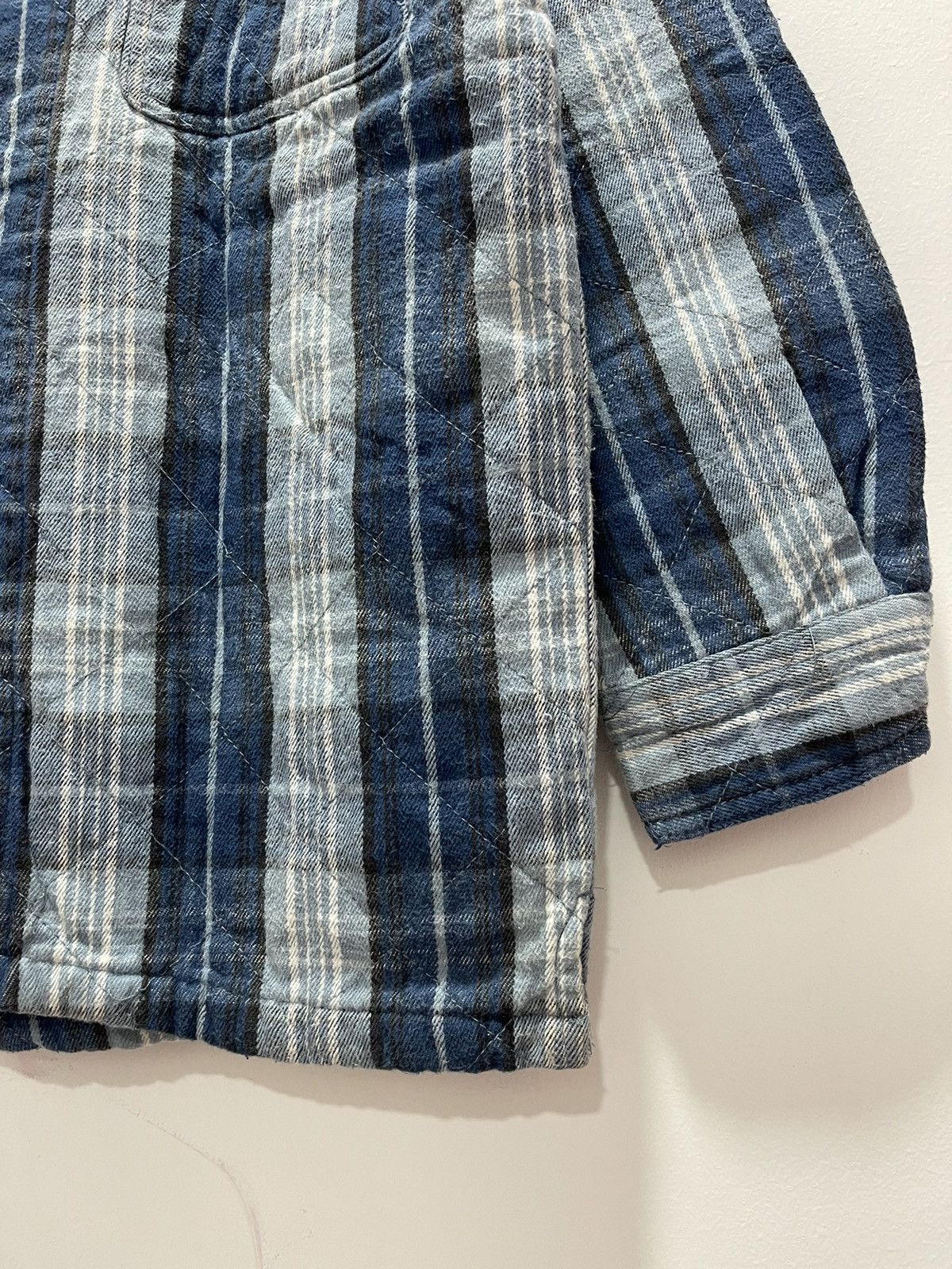 Japanese Brand × Vintage VINTAGE JUGLE STORM BLANKET DOUBLE POCKET PLAID JACKET Size US M / EU 48-50 / 2 - 5 Thumbnail